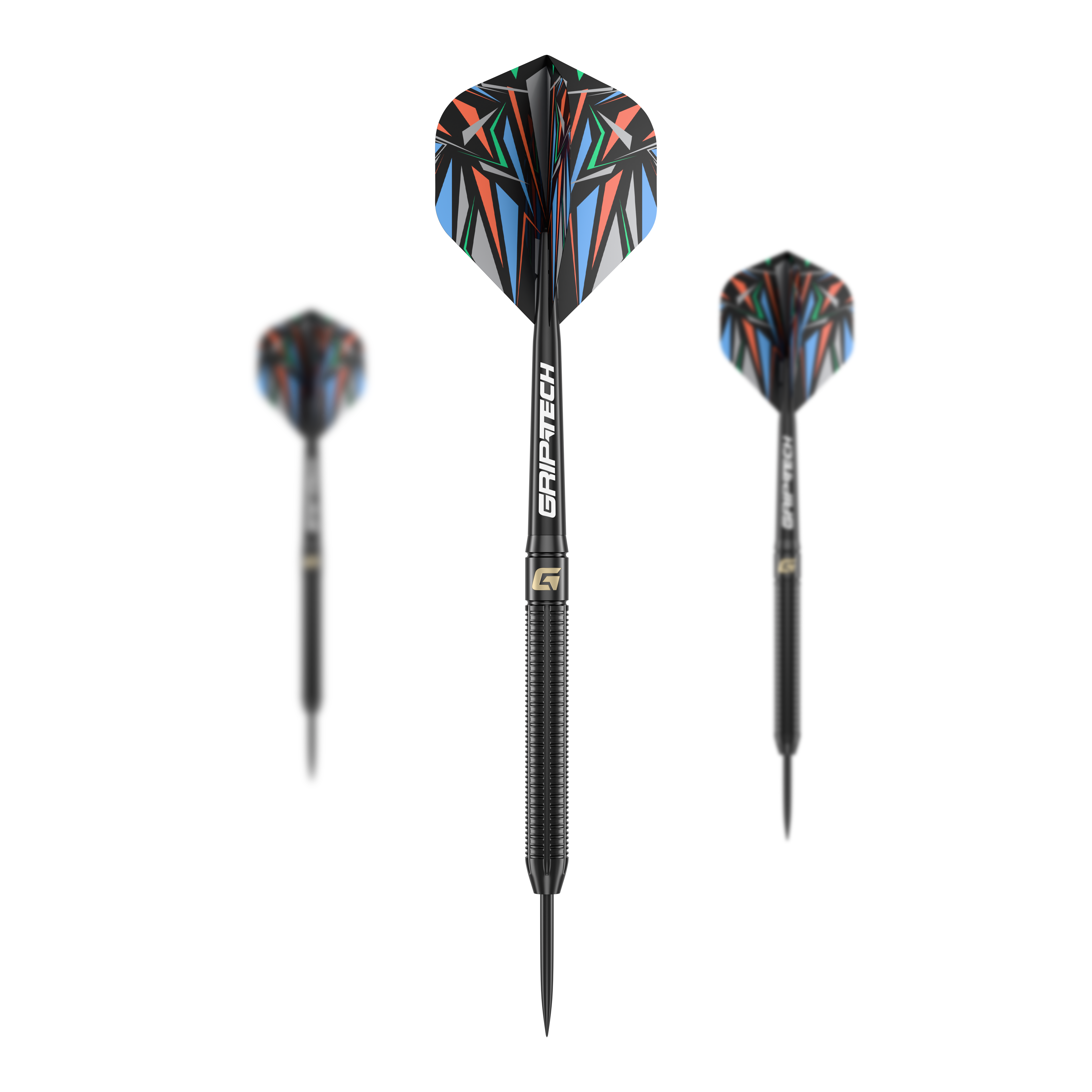 GOAT Athlete Black Brass Steeldarts - 13g