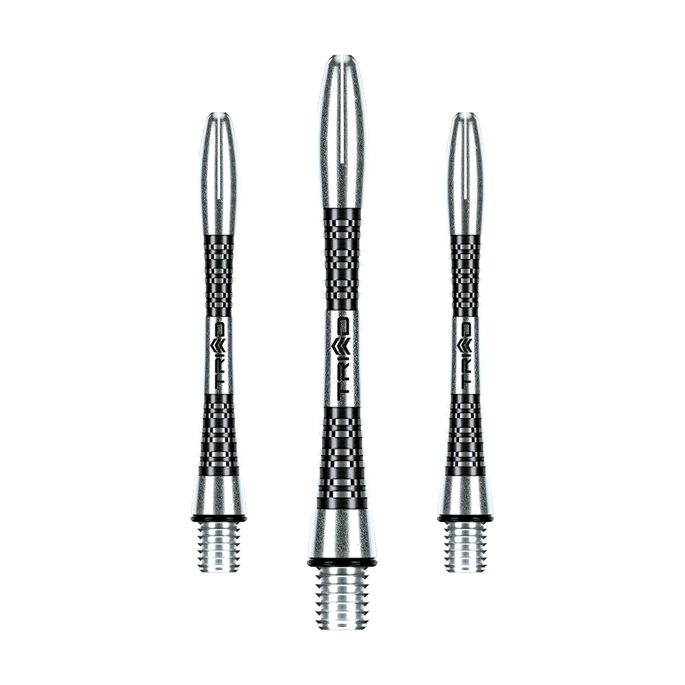 Winmau Triad Aluminium Shafts - Schwarz