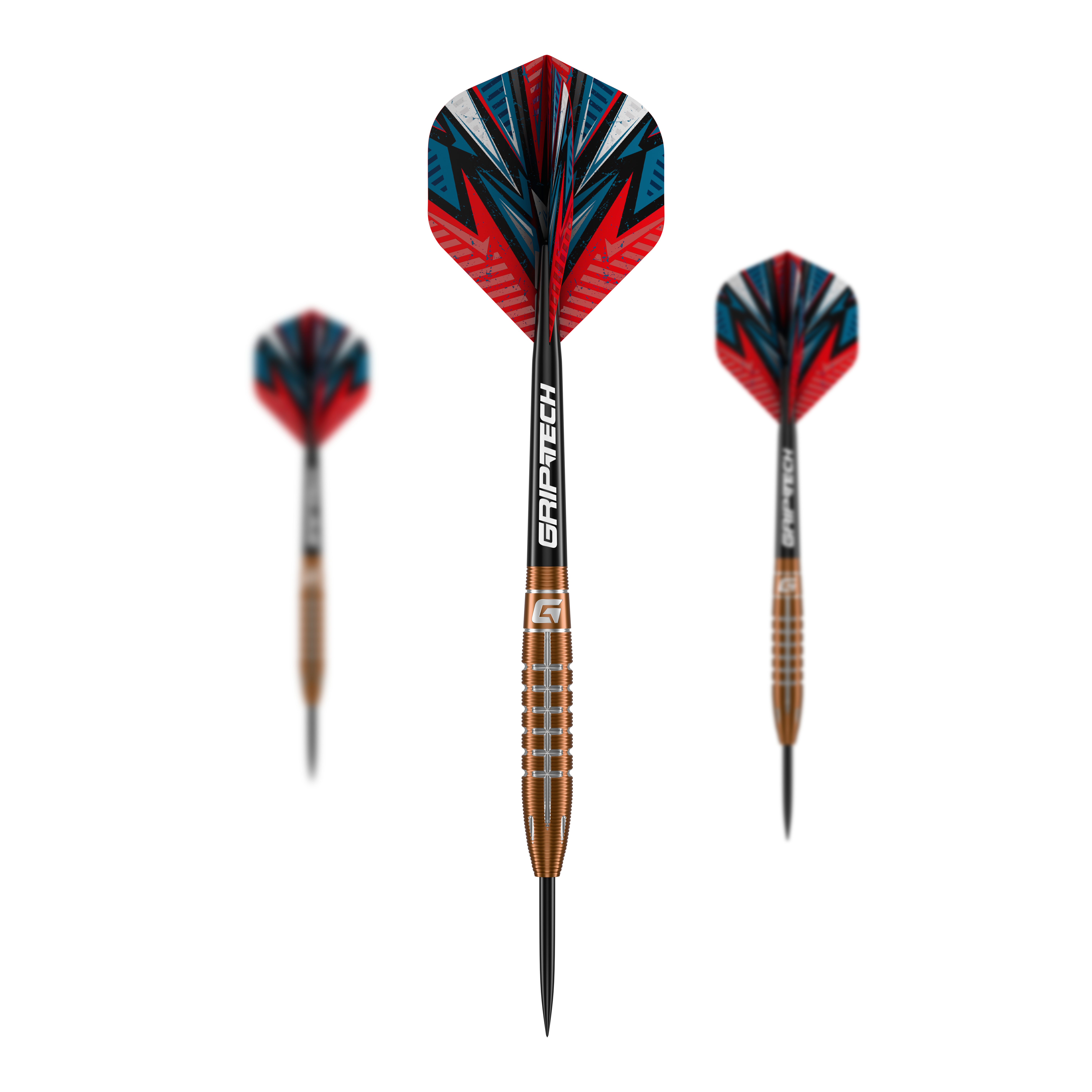 GOAT Quarterback V2 Tungsten Steel Darts - 24g