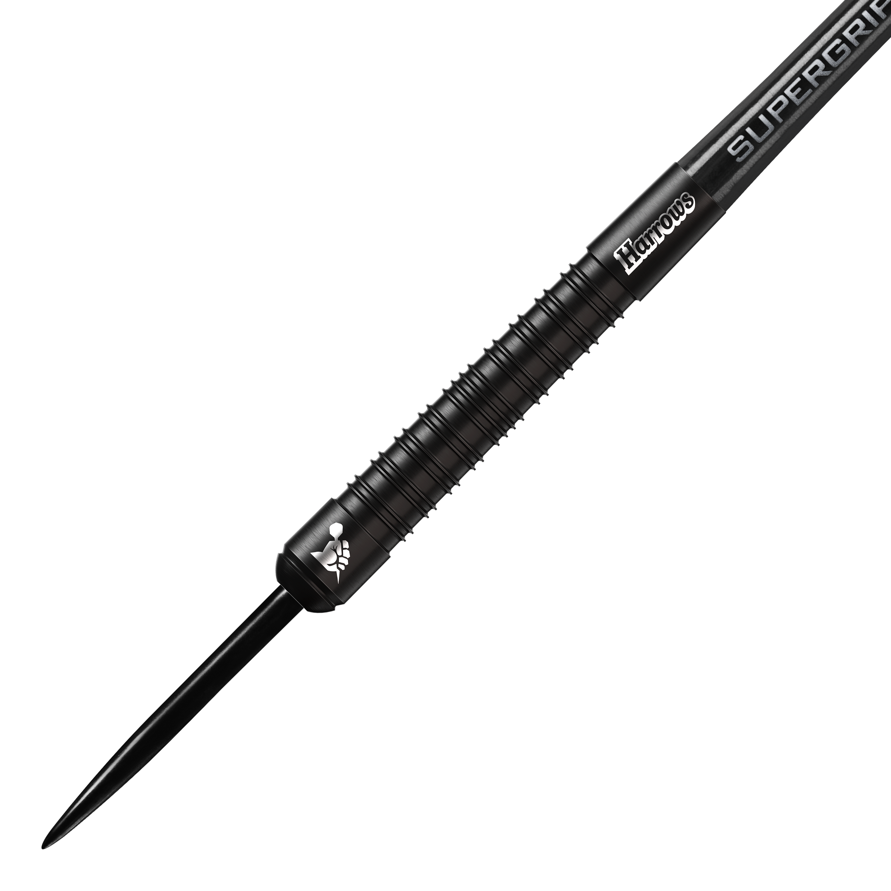 Harrows Supergrip Black Edition Steeldarts