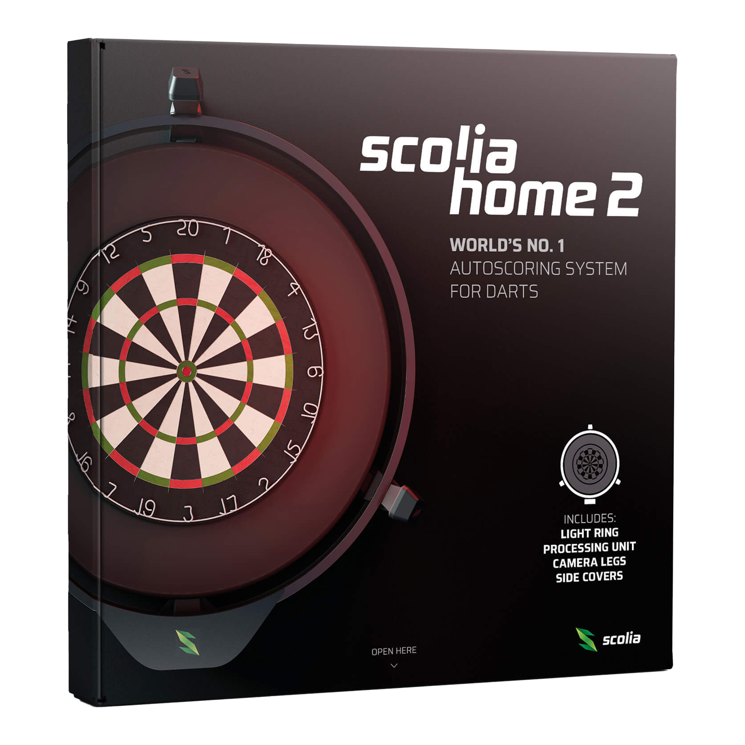 Scolia Home 2 Electronic Score System with Illuminated Ring