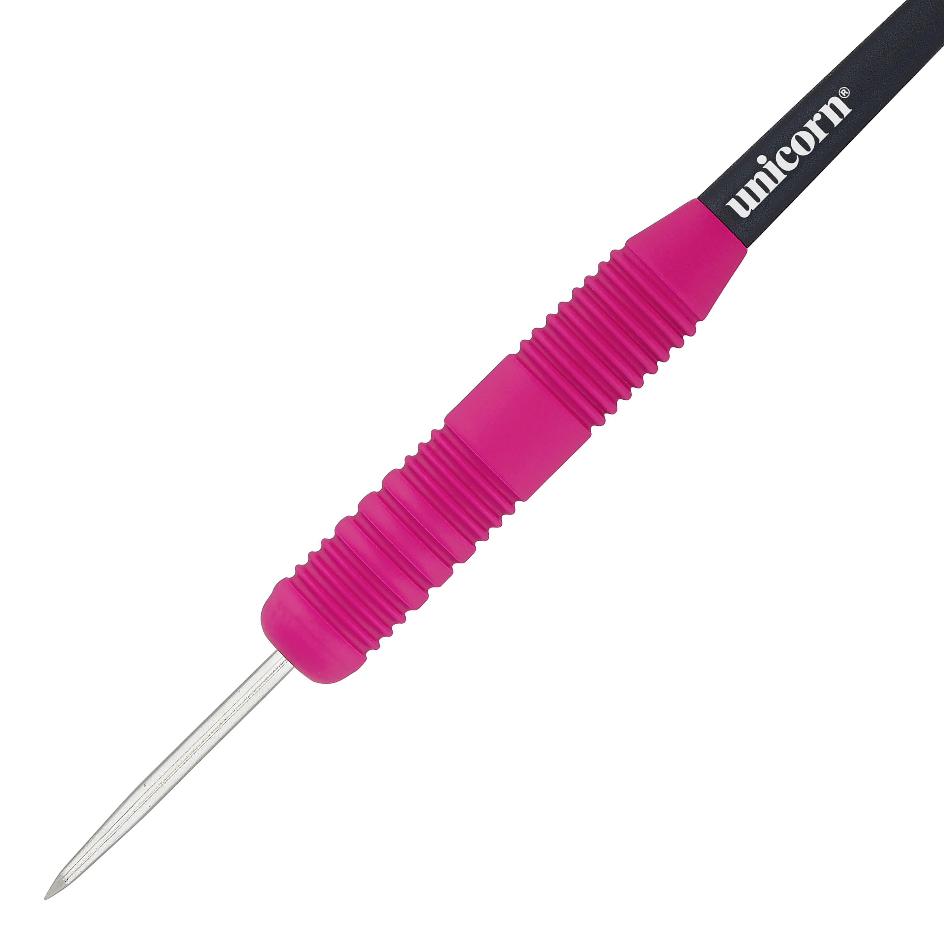 Unicorn Core Plus Rubberized Pink Steel Darts