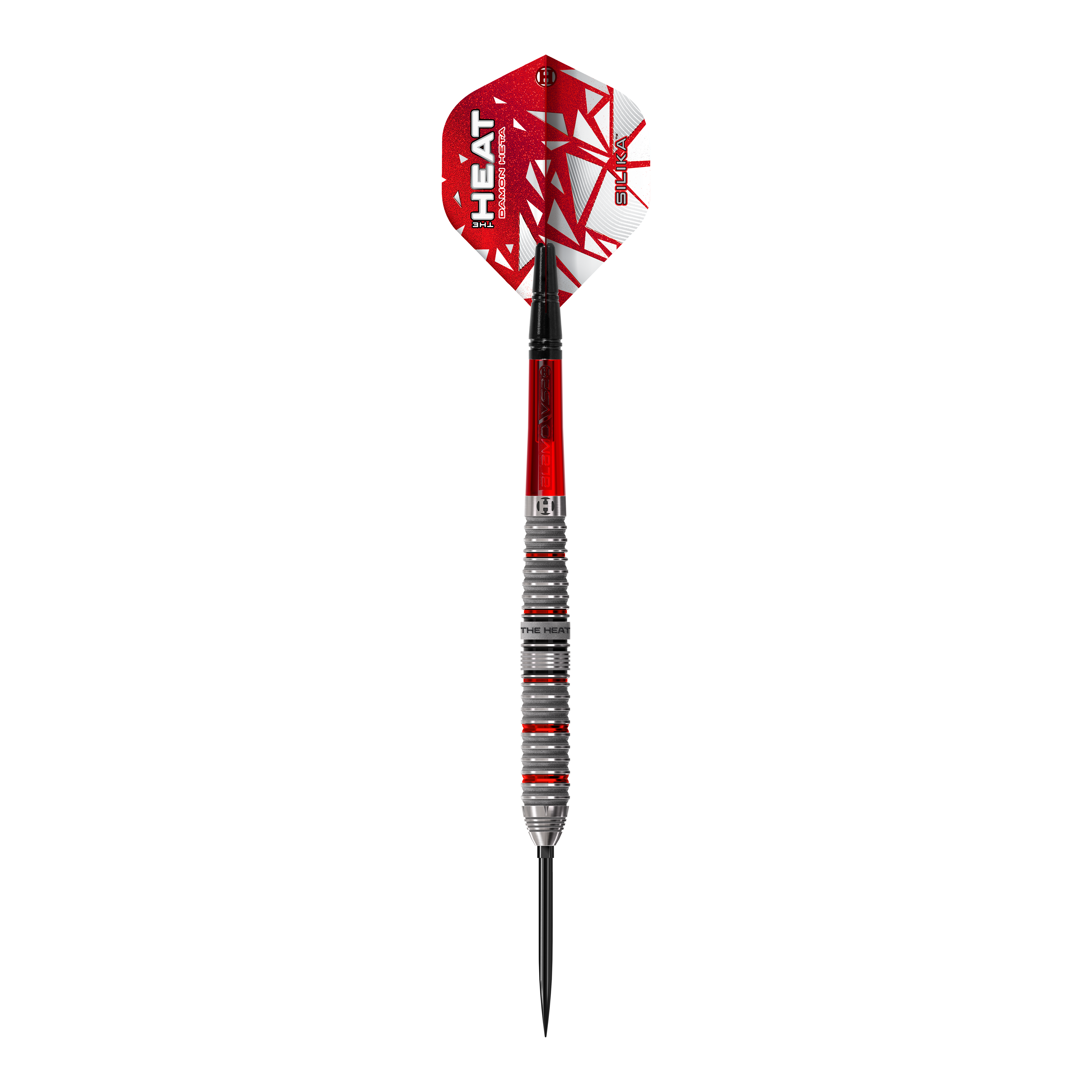 Harrow's Damon Heta Series 4 Quick Point steel darts Zu sehen ist das Produkt Harrows Damon Heta Series 4 Quick Point Steeldarts. Die Darts bieten dem Spieler eine hochwertige und professionelle Ausrüstung.