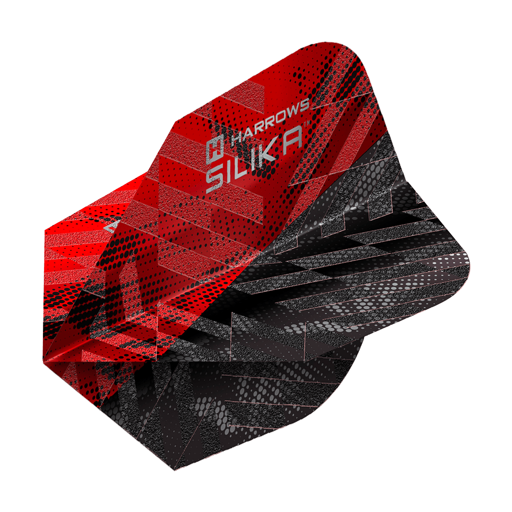 Harrows Silika Core 90 No6 Flights - Rot Harrows Silika Core 90 No6 Flights in Rot sind erkennbar. Die Flugform ist klassisch abgebildet.