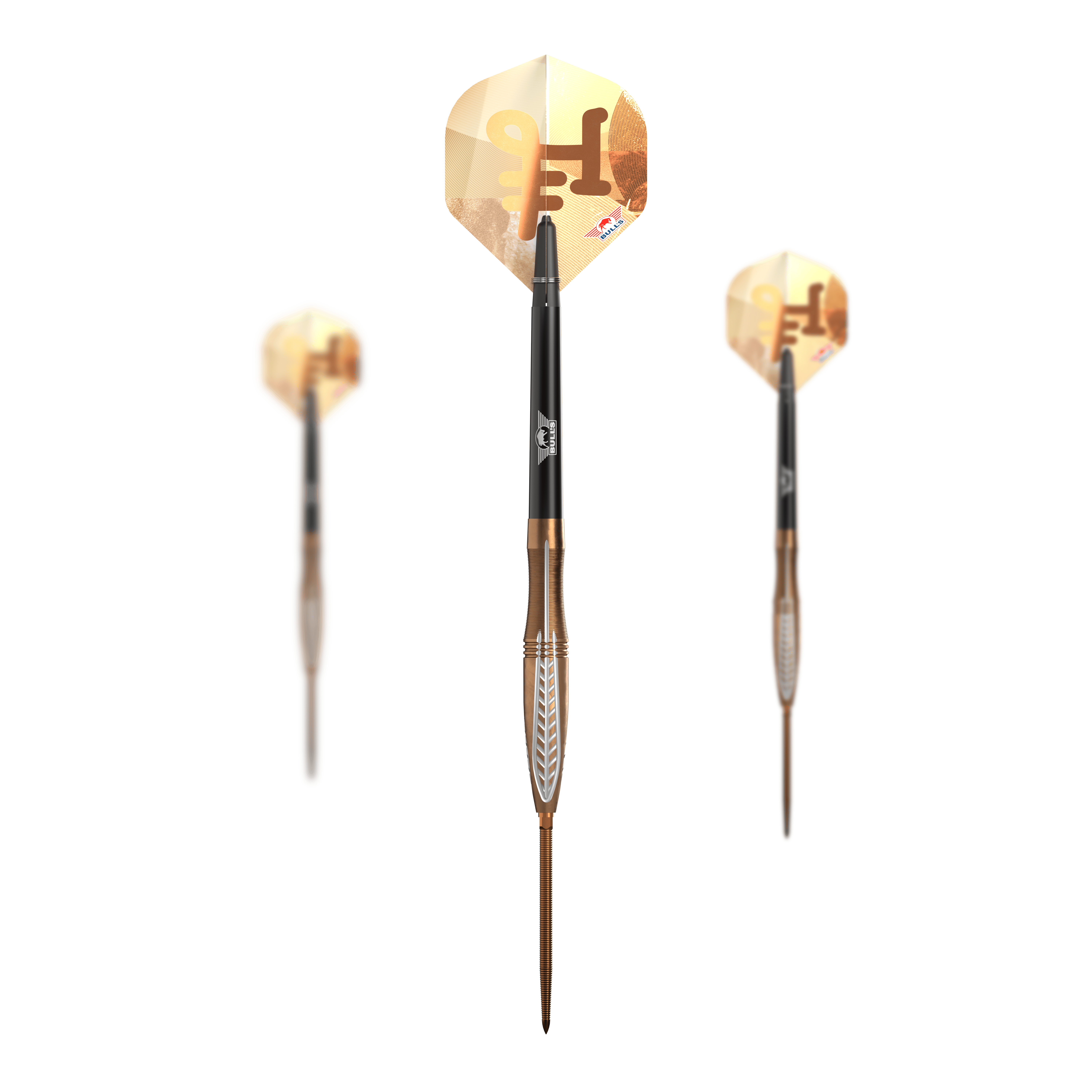 Bulls NL Bronzo Flux Convertible Point Steel Darts Bulls NL Bronzo Flux Convertible Point Steel Darts