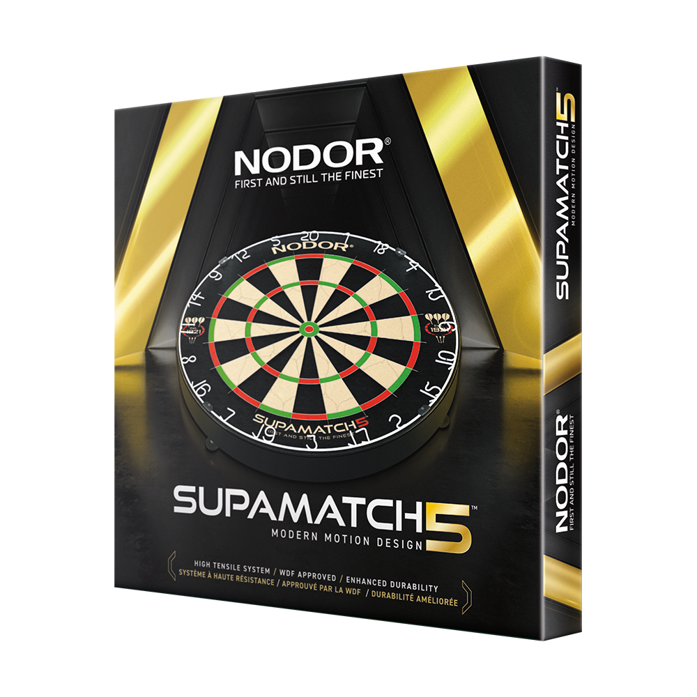 Nodor Supamatch 5 steel dart board