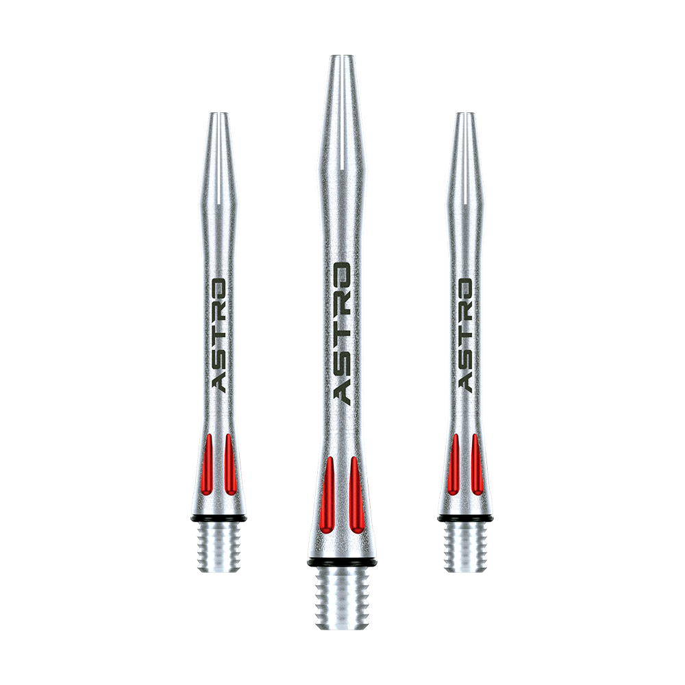 Winmau Astro Aluminum Shafts - Red