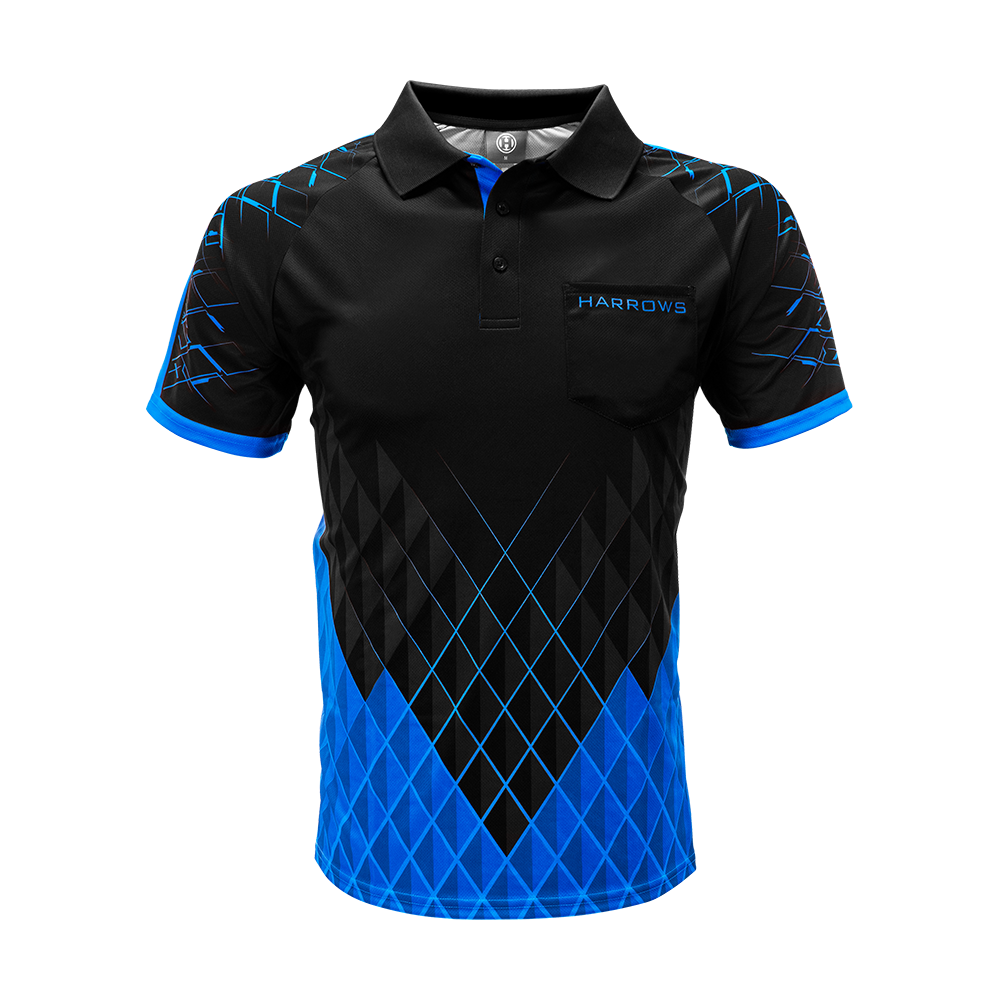 Harrows Paragon Dart Shirt - Blue