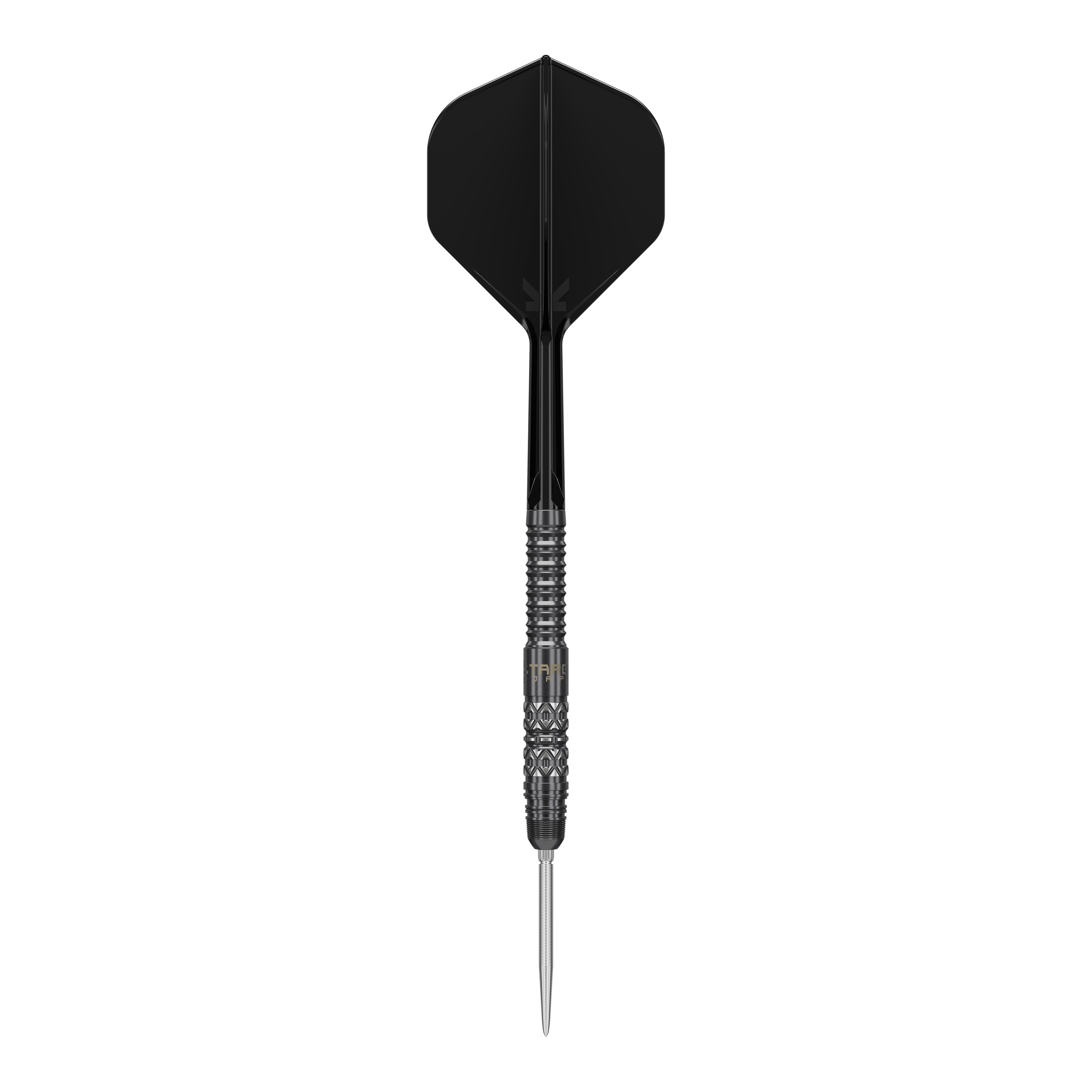 Target Japan Black Marque Creed Swiss Point Steel Darts - 23g Die Target Japan Black Marque Creed Swiss Point Steeldarts - 23g werden auf dem Bild gezeigt. Diese schwarzen Darts wirken hochwertig und professionell.
