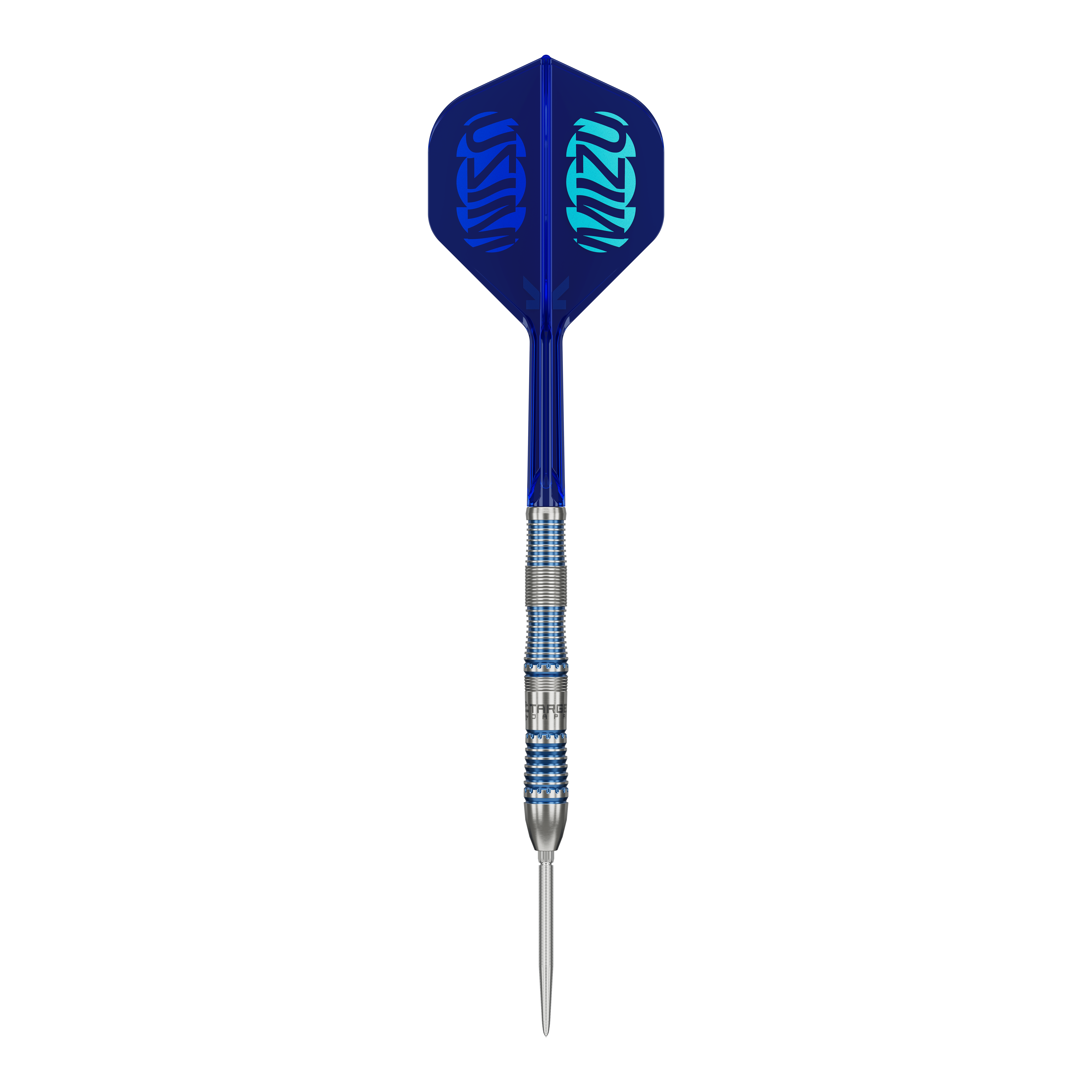Das Produkt Target Japan Mizu Series 02 Swiss Point Steeldarts ist abgebildet. Es sind hochwertige Steeldarts aus Japan von Target.