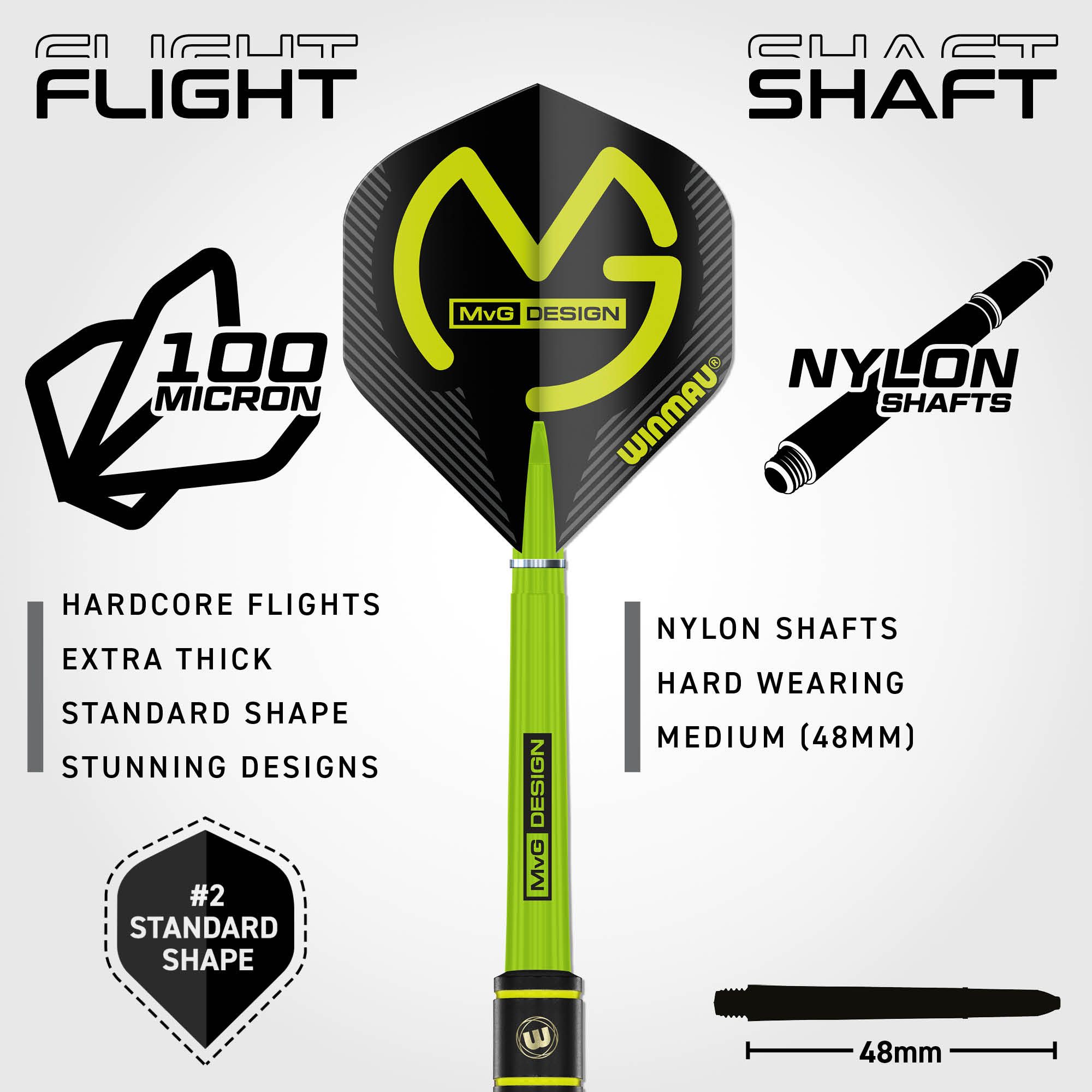 Winmau Michael Van Gerwen Brass Steeldarts - 21g Das Foto zeigt die Winmau Michael Van Gerwen Steeldarts - 21 g. Sie sind speziell für Dart-Enthusiasten entwickelt.