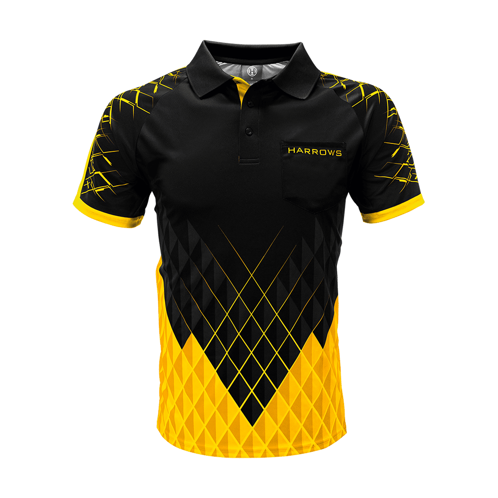 Harrows Paragon Dart Shirt - Yellow