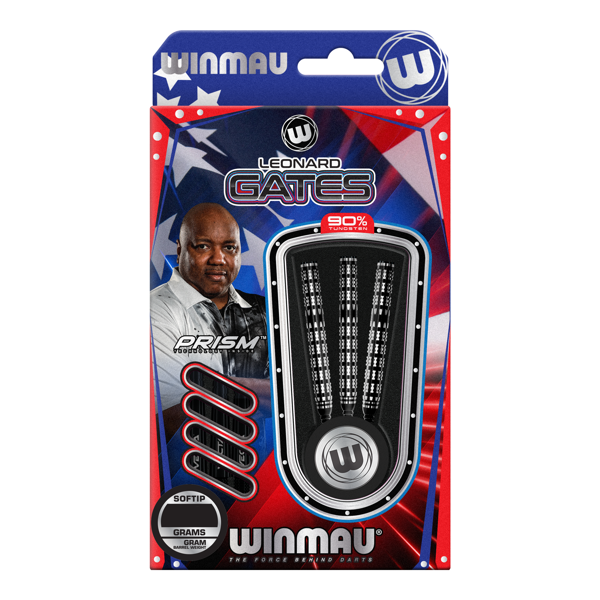 Winmau Leonard Gates soft darts - 20g