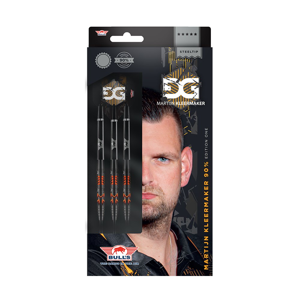 Bulls NL Martijn Kleermaker 90% steel darts