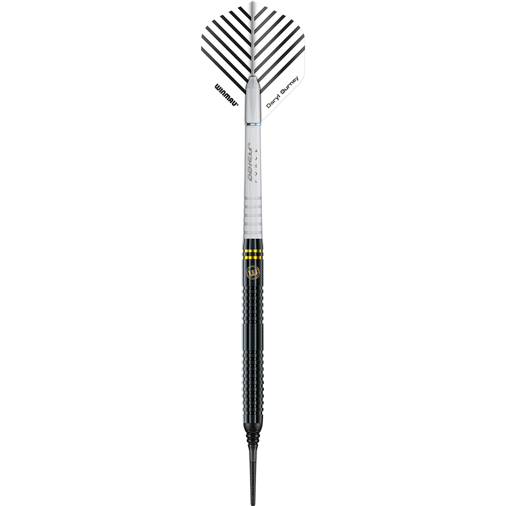 Winmau Daryl Gurney Black Special Edition Softdarts - 22 g