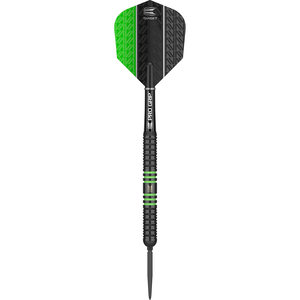 Target Vapor8 Black Green Swiss Point steel darts