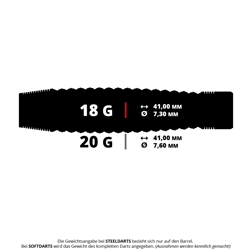 Harrows Dimplex S3 Bomb Softdarts