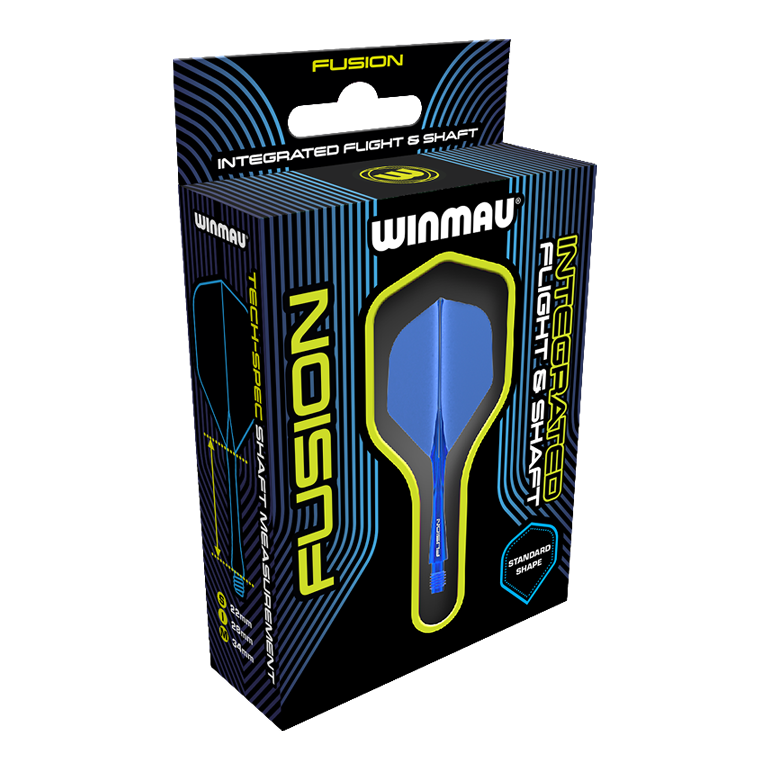 Winmau Fusion Flight Shaft System Standard Blue