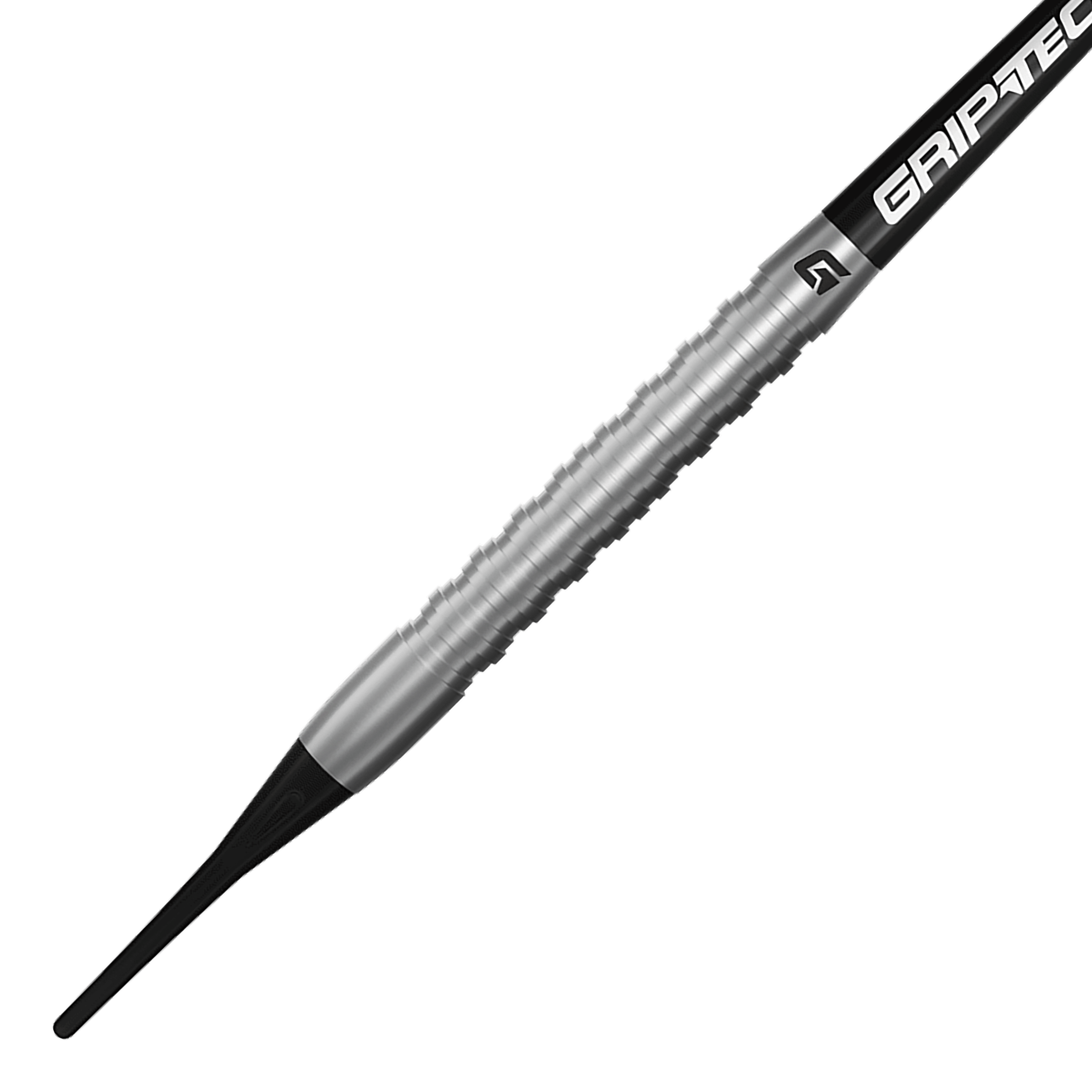 Das Bild zeigt die GOAT Podium Silver Softdarts mit 18g Gewicht. Diese Softdarts sind in silberner Ausführung und für Präzisionsspiele geeignet.