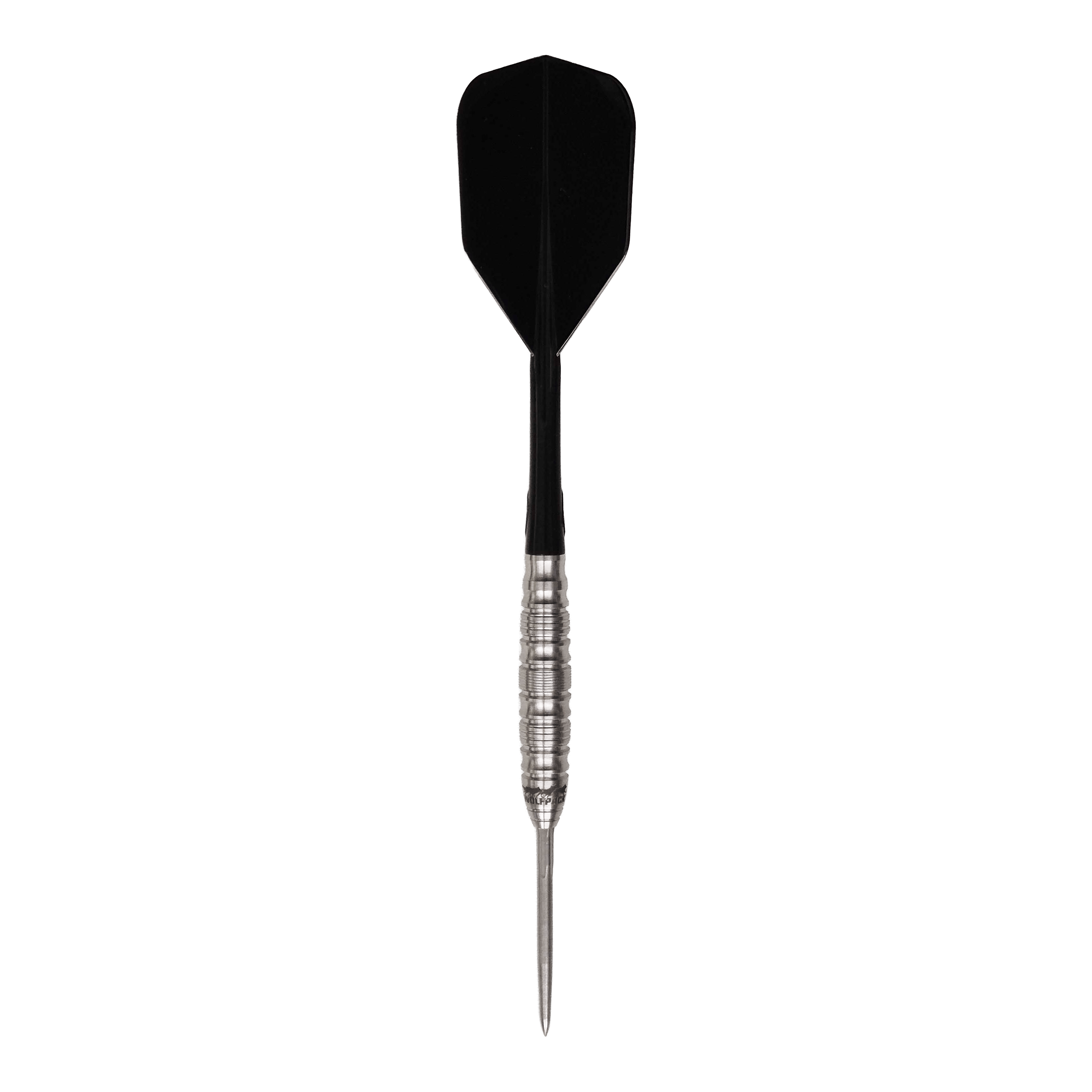 Das Bild zeigt Caliburn Wolfpack W5 Steeldarts - 22g. Diese Darts haben ein modernes Design und wiegen 22 Gramm.