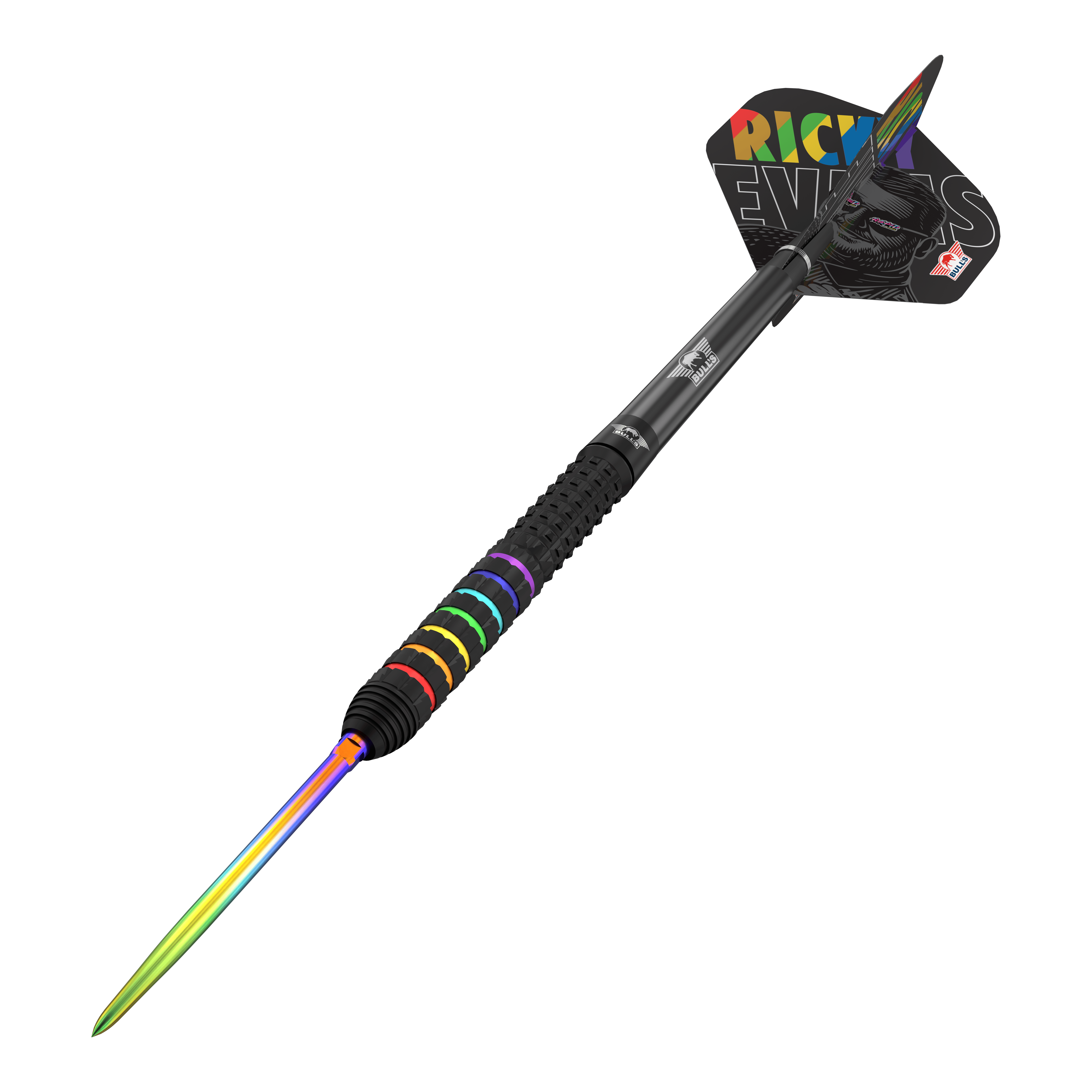 Bulls NL Ricky Evans Rapid 95 Convertible Point Steel Darts Bulls NL Ricky Evans Rapid 95 Convertible Point Steel Darts