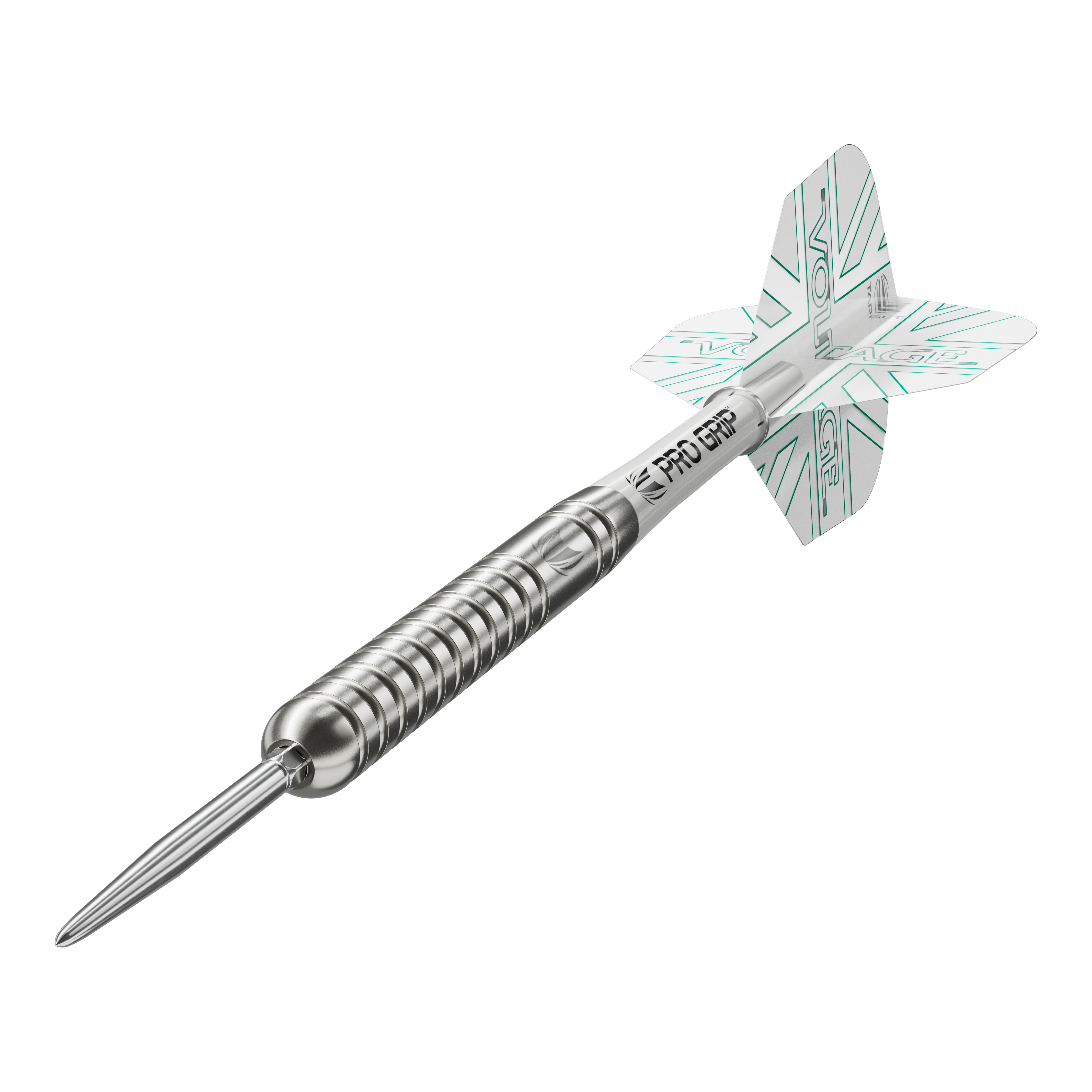 Target Rob Cross Voltage Swiss Point Steel Darts Target Rob Cross Voltage Swiss Point Steeldarts sind im Bild klar zu erkennen. Die Darts sind filigran gearbeitet.