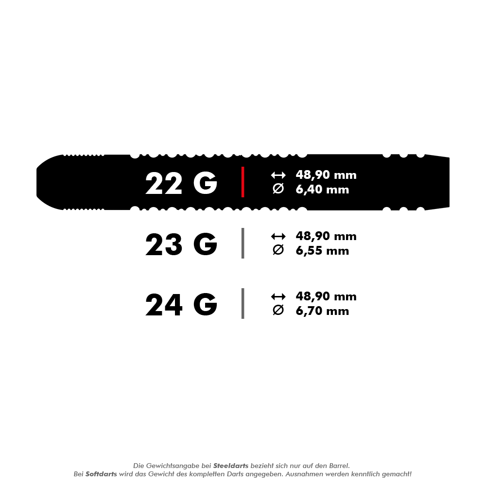 Target Dimitri Van Den Bergh X Echo Swiss Point steel darts