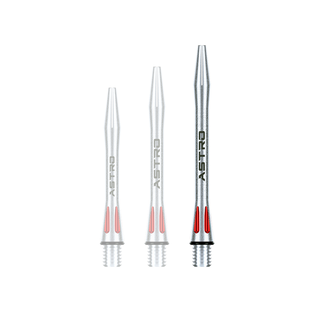 Winmau Astro Aluminum Shafts - Red