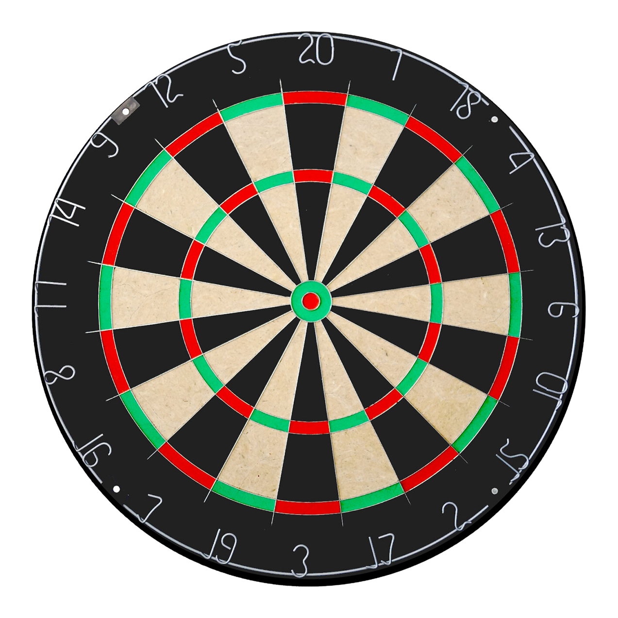 Karella Dartboard BullOut Set including 2 sets of steel darts