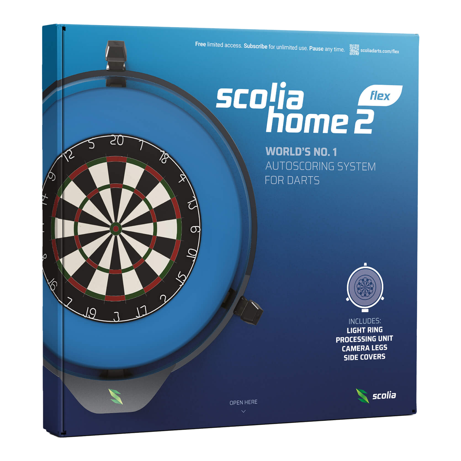 Scolia Home 2 FLEX - Electronic Score System with lighting ring