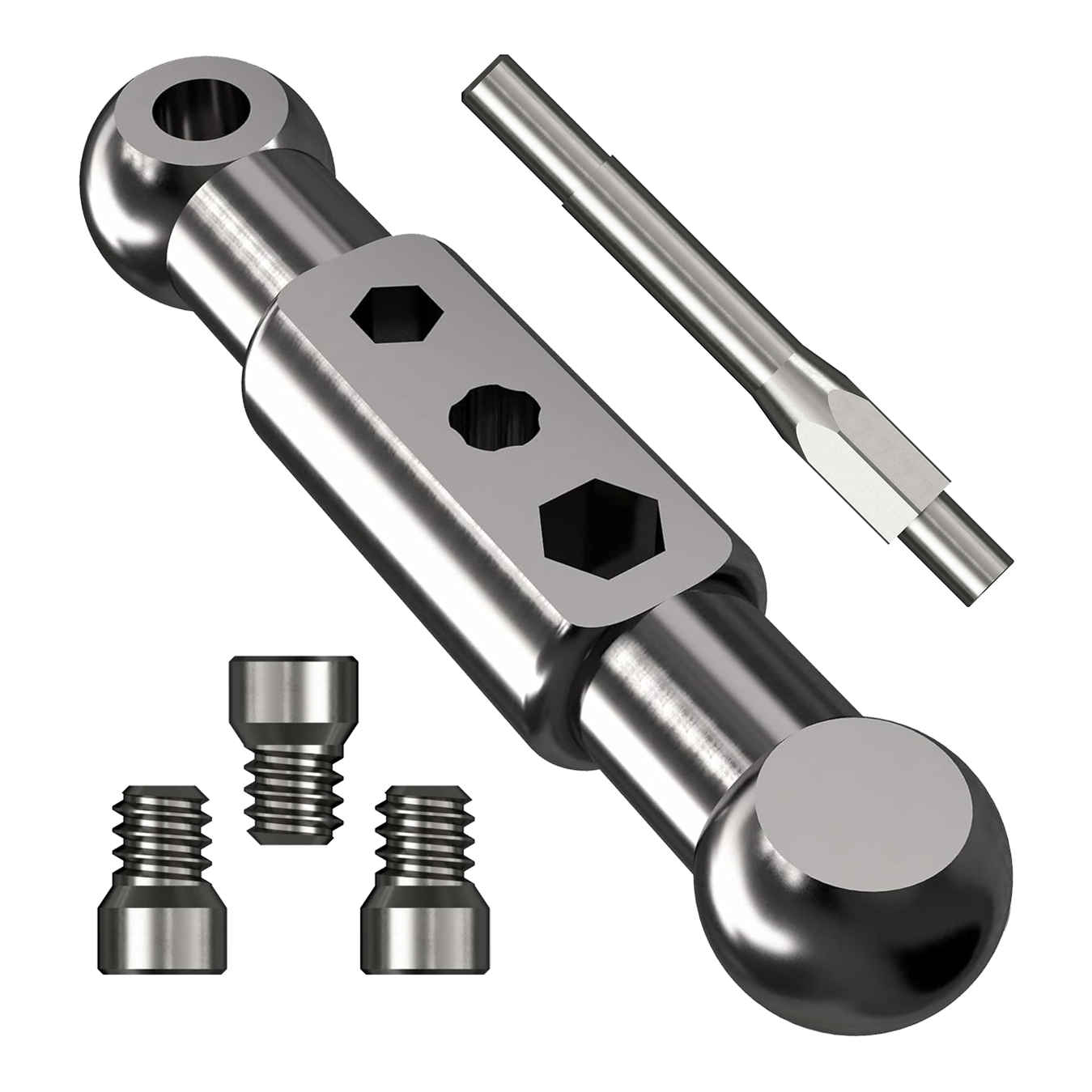 Caliburn Starter Kit Caliburn Starter-Kit. Das Bild stellt ein Starter-Set für Dartspieler mit verschiedenen Komponenten dar.