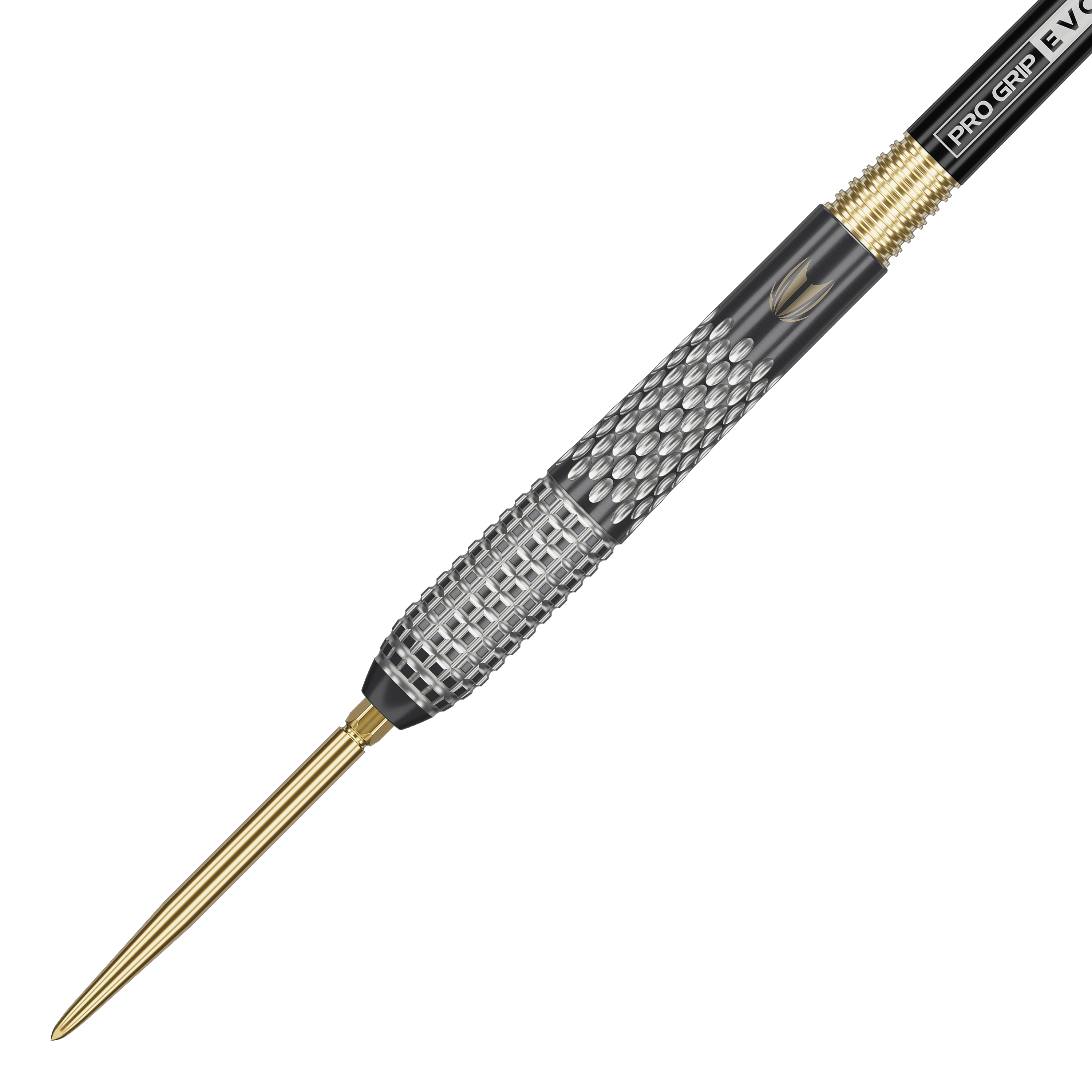 Target Stephen Bunting GEN5 Void Swiss Point Steel Darts Auf dem Bild sieht man die Target Stephen Bunting GEN5 Void Swiss Point Steeldarts. Die Darts sind für präzises und professionelles Spielen konzipiert.