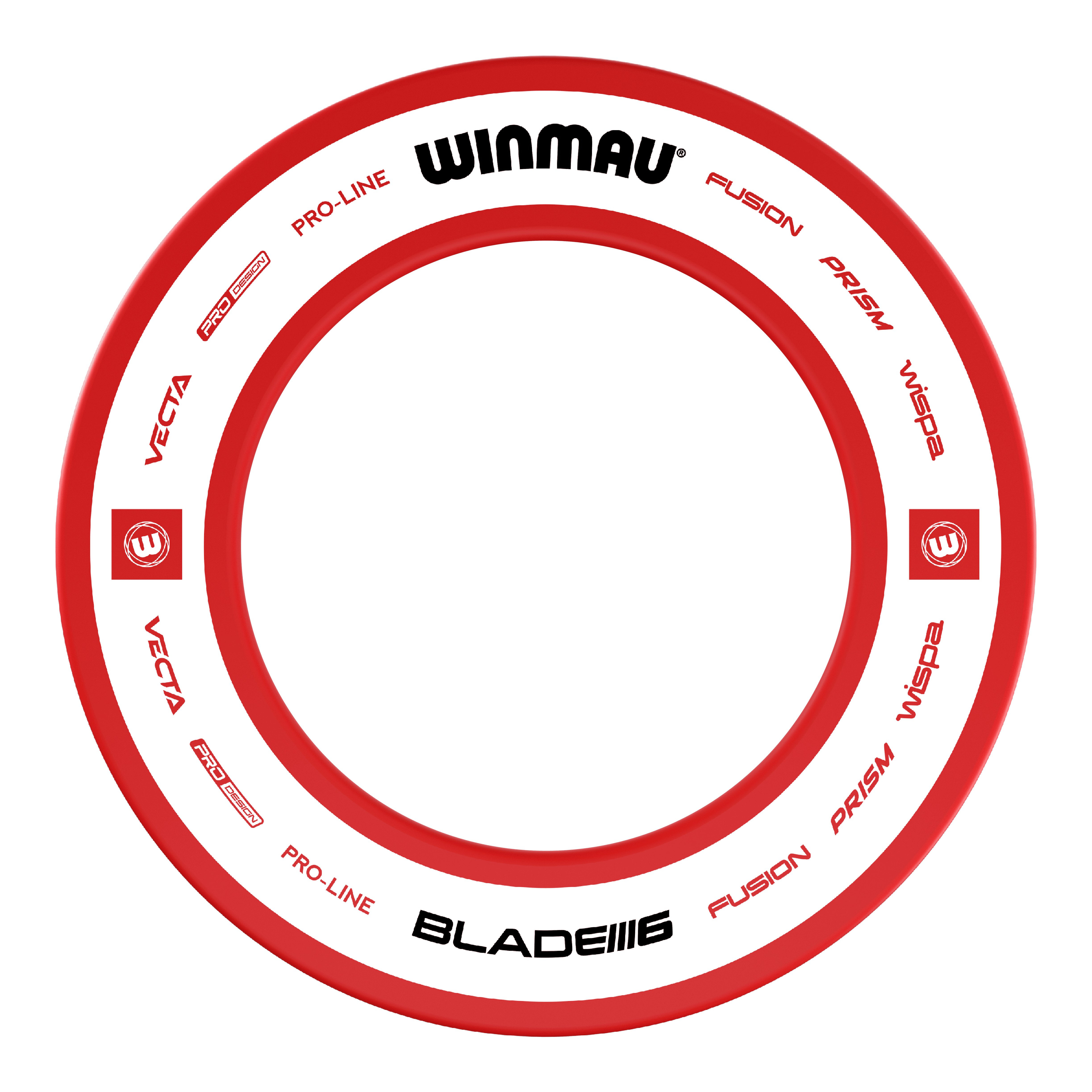 Winmau Pro-Line 2.0 Dartboard Surround - Rot