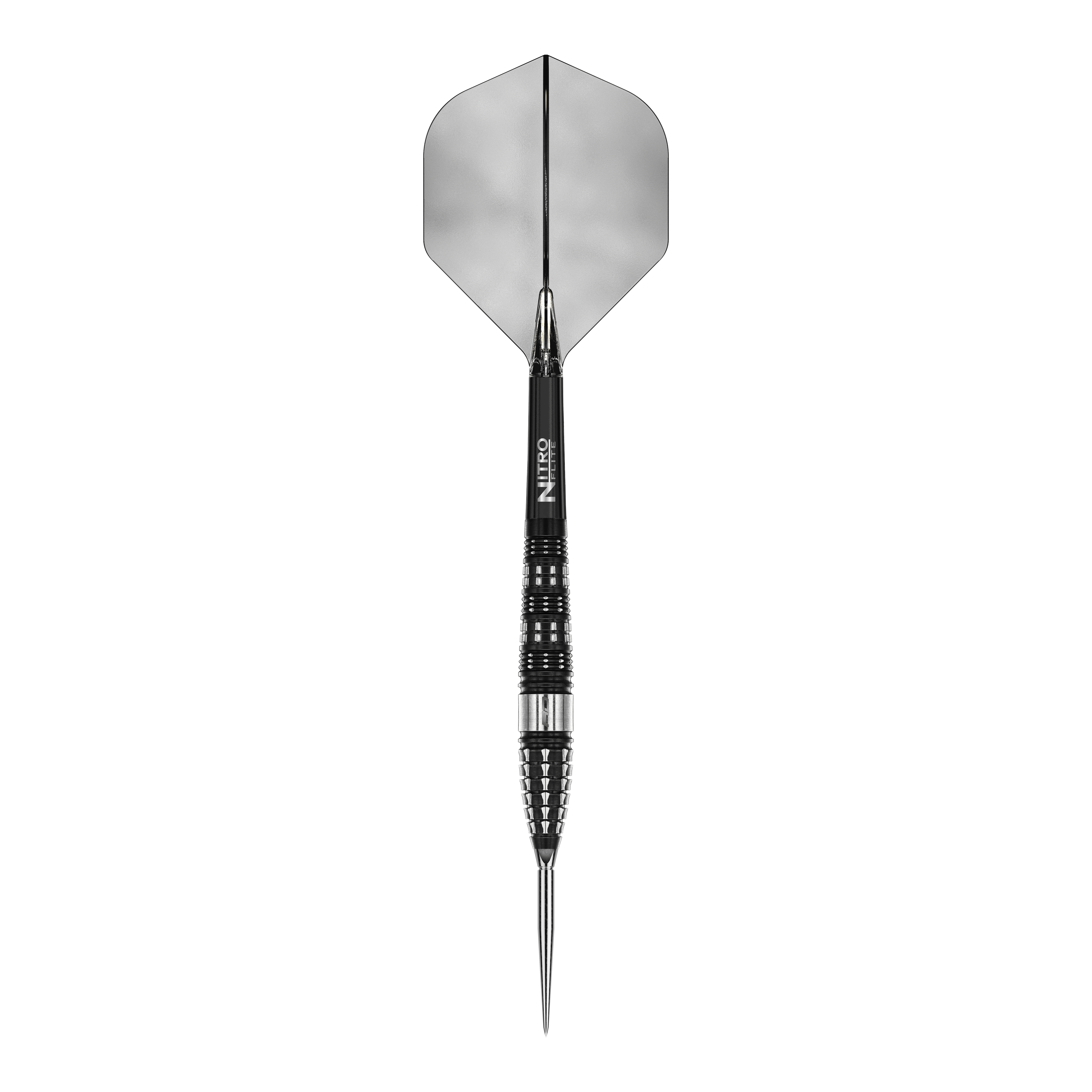 Zu sehen sind Red Dragon Recon Torpedo Steeldarts - 23g. Die Darts sind nebeneinander angeordnet.