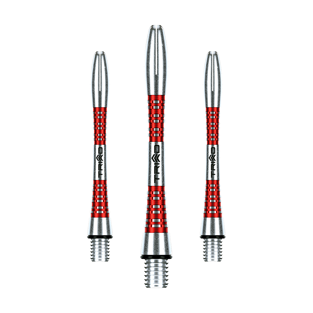 Winmau Triad Aluminium Shafts - Rot