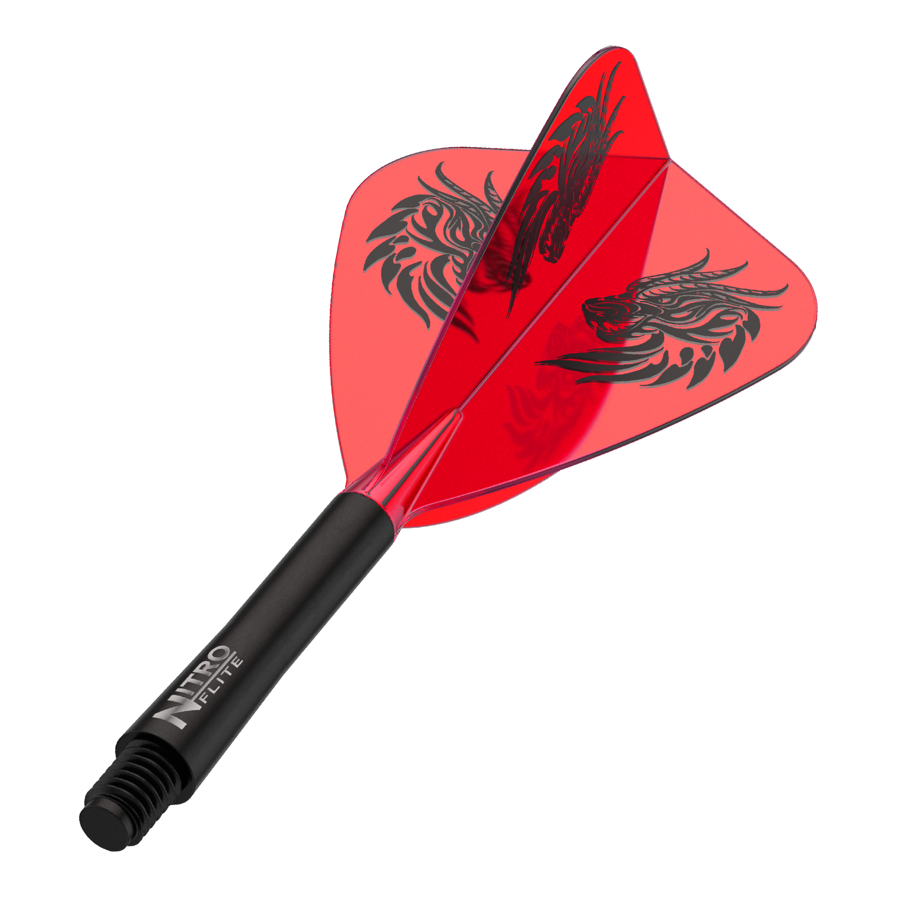 Dieses Bild zeigt ein Produkt mit dem Dateinamen X1091_Red_Dragon_Nitro_Flite_Jonny_Clayton_Kite_Flights_Medium_34mm_1. Das Produkt scheint mit Darts oder Flights in Verbindung zu stehen.