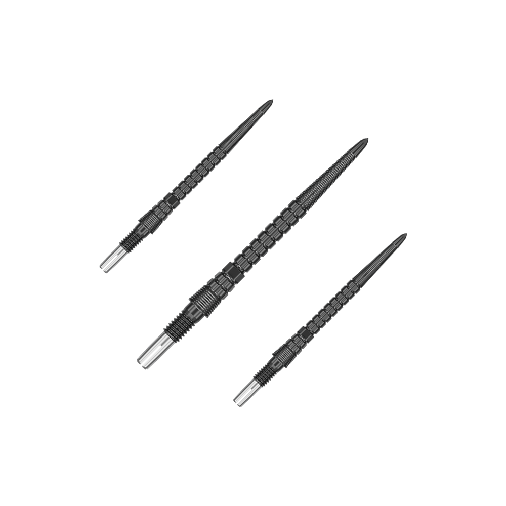 Target Chrono Swiss Storm Point Dart Tips - Black Target Chrono Swiss Storm Point Dart Tips - Black