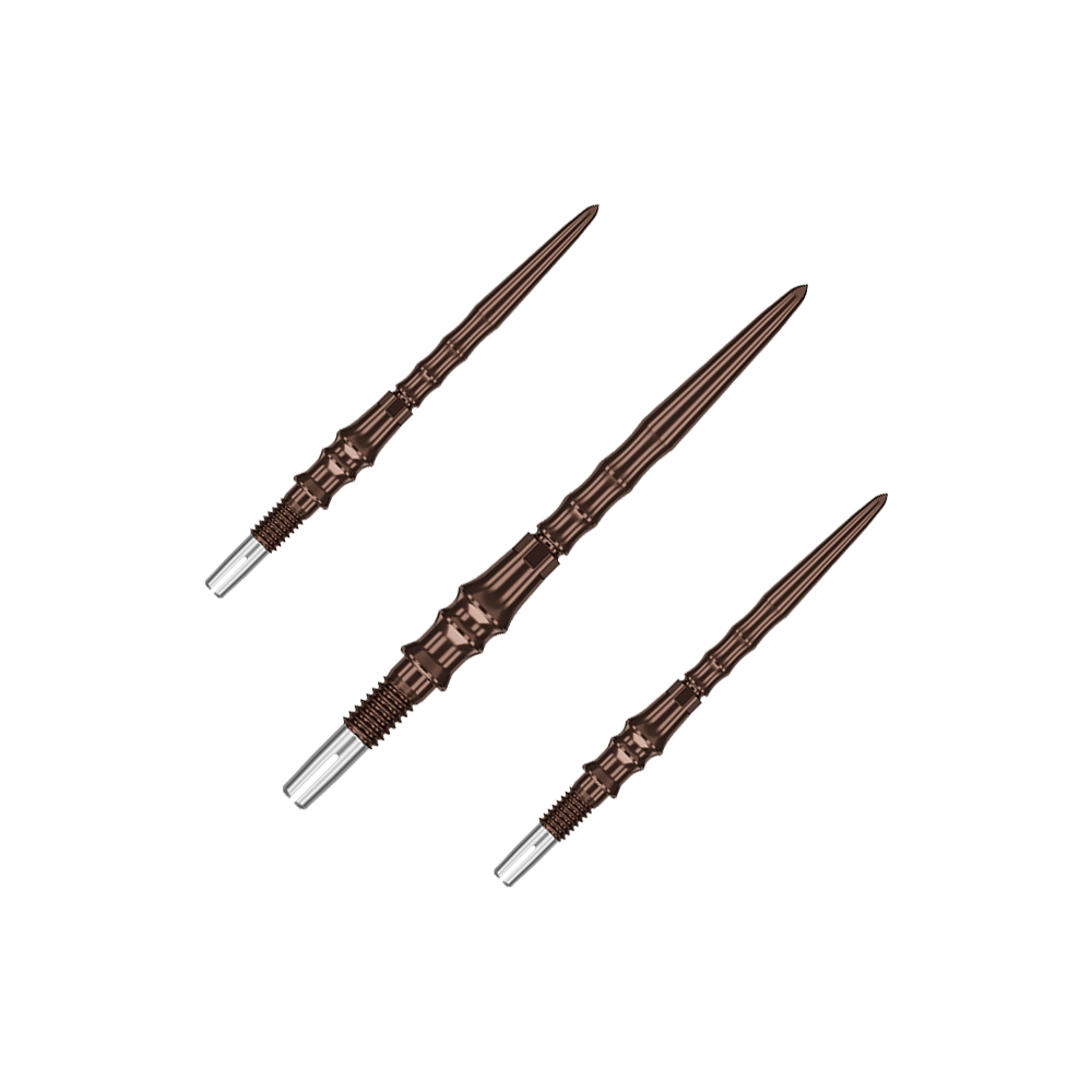 Target Japan Premium Swiss Point Steldart Tips - Silica Auf dem Bild sieht man ein Set von Steeldartspitzen, Modell Silica mit 30mm Länge. Es handelt sich um die Target Japan Premium SwissPoint Serie.