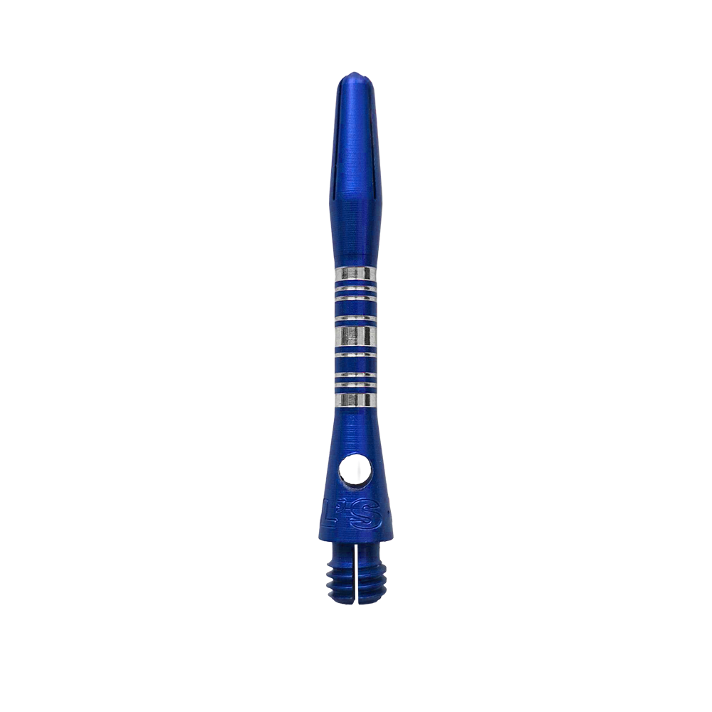 Bulls NL Supra Aluminum Shafts - Blue - 34 mm Bulls NL Supra Aluminium Shafts in Blau und 34 mm Länge werden dargestellt. Diese Dartschäfte sind besonders robust und für präzises Werfen geeignet.