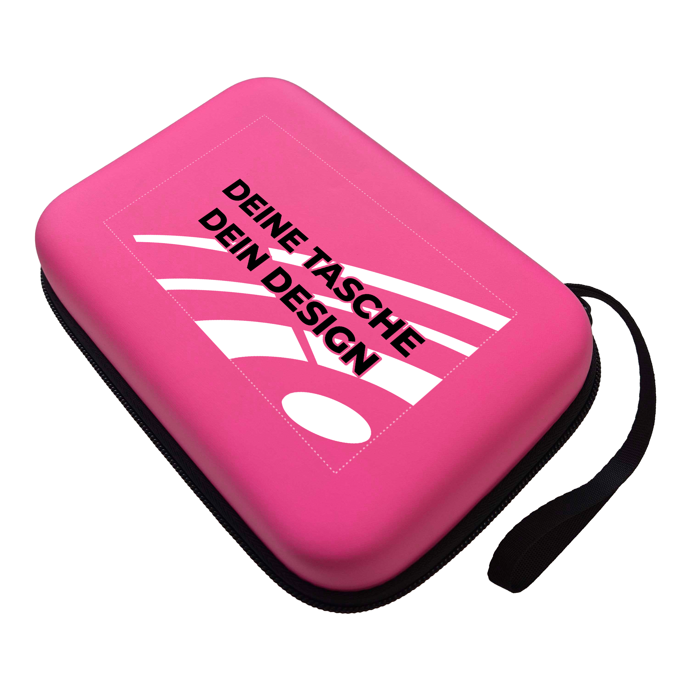 Das Bild zeigt ein Produkt mit dem Dateinamen MCS4-Pink_McDart_System4_Dartcase_Mit_Wunschdruck_Pink_1. Die Aufnahme präsentiert das Produkt aus einer anderen Perspektive.