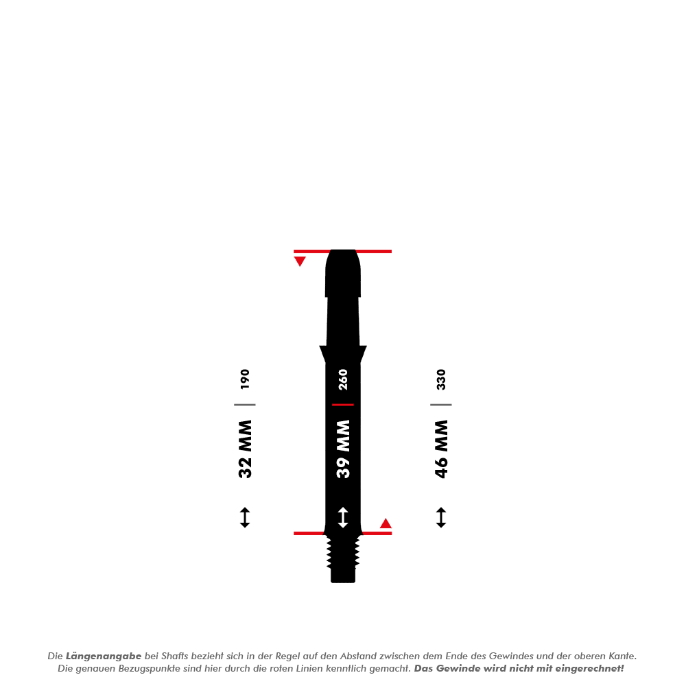 L-L-Style-Shaft Carbon Silent Straight - White