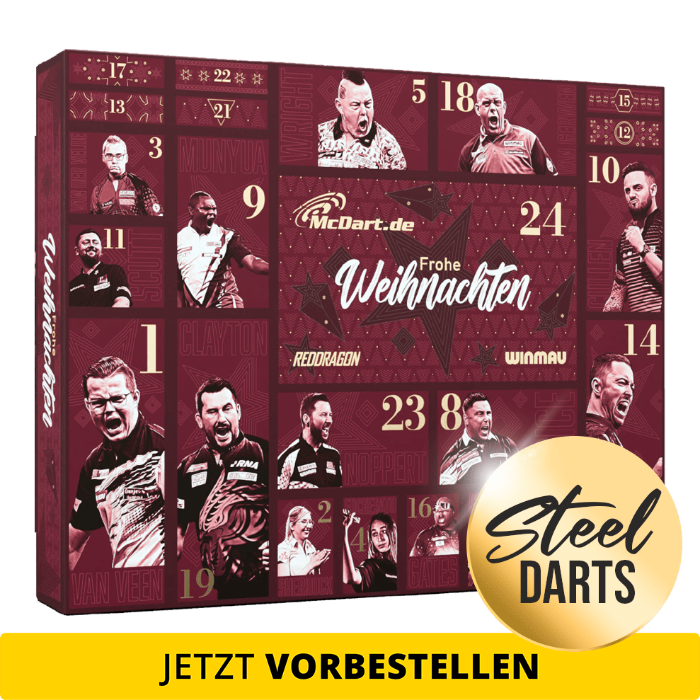 McDart Premium Advent Calendar 2026 for steel dart players McDart Premium Advent Calendar 2026 for steel dart players