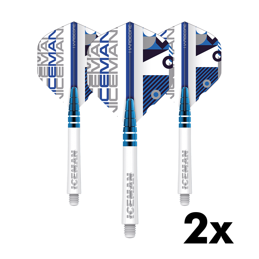 Red Dragon Gerwyn Price White Flight Shafts Combo Pack
