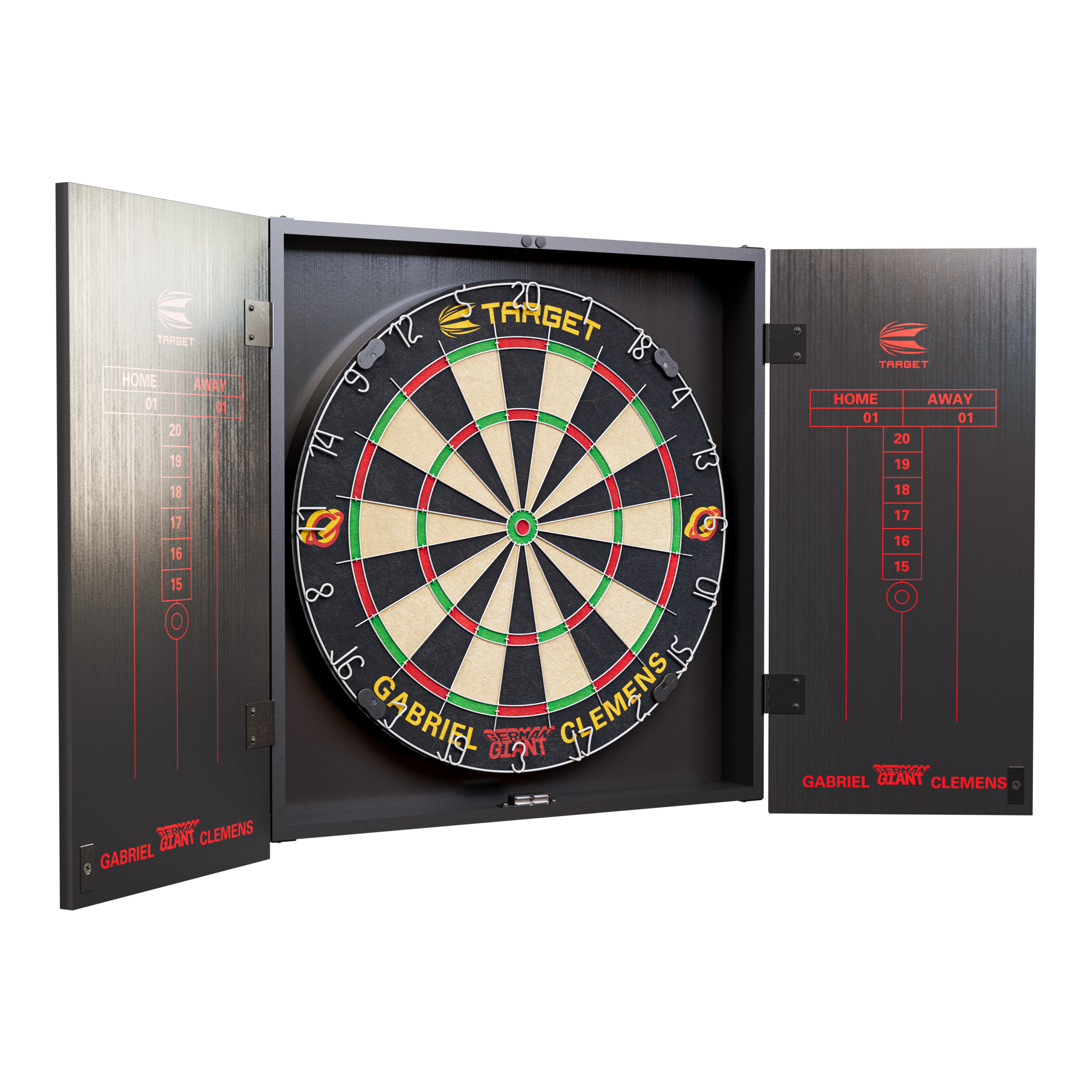 Target Gabriel Clemens Kabinet Dartboard Set