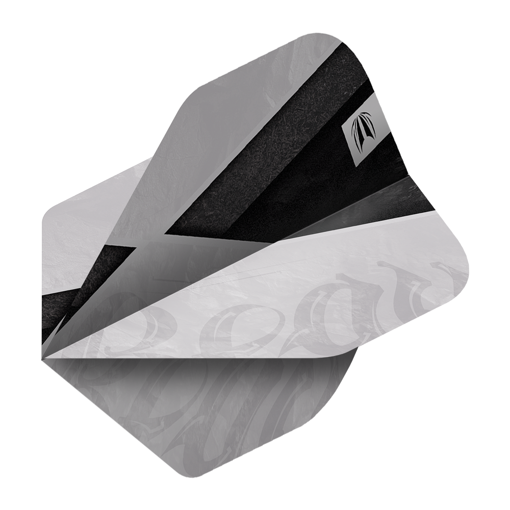 Das Bild zeigt die Target ProUltra Beau Greaves GEN2 No2 Standard Flights - 3 Sets. Sie sorgen für die nötige Stabilität der Dartpfeile.