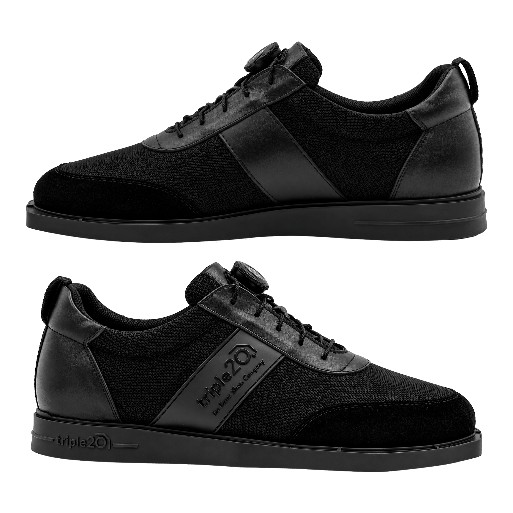 Triple20 Dart Shoes Textile with Twist Closure - Black Triple20 Dart Shoes Textile with Twist Closure - Black