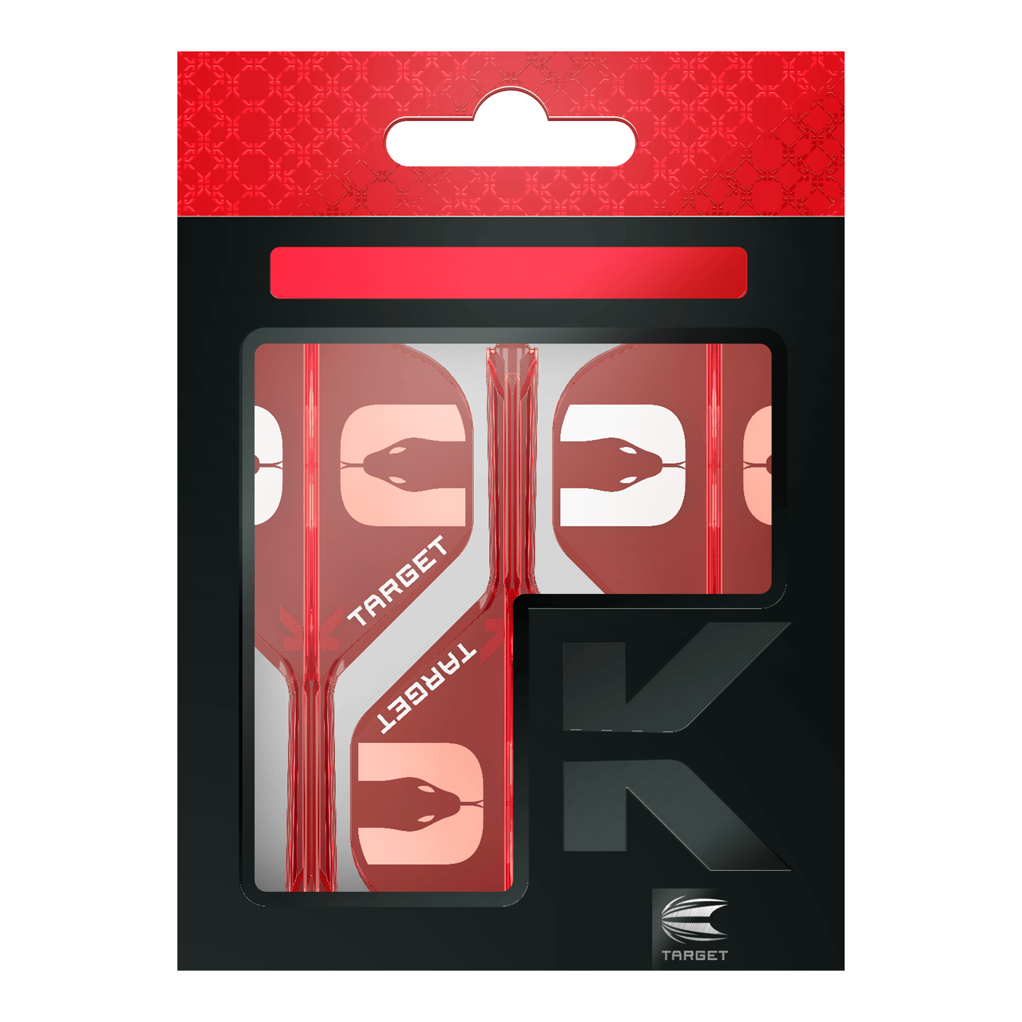 Dieses Bild zeigt die Target K-Flex Nathan Aspinall No2 Standard Flights. Es sind Dart-Flights im klassischen Design mit Bezug zu Nathan Aspinall.