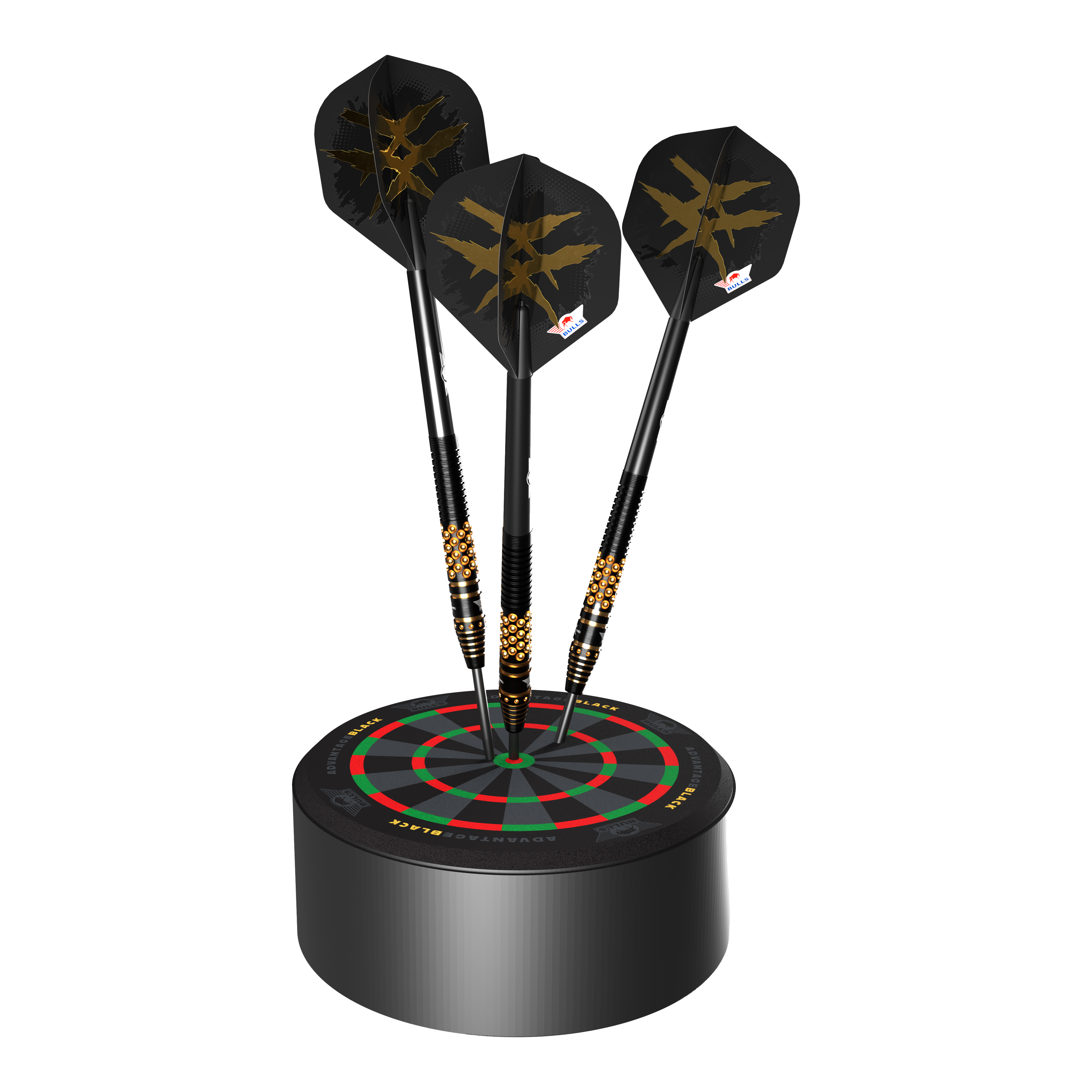 Bulls NL Advantage Black Mini Dart Display Dart Holder Abgebildet ist der Bulls NL Advantage Black Mini Dart Display Darthalter. Dieser Halter dient zur Präsentation und Aufbewahrung von Mini-Darts.