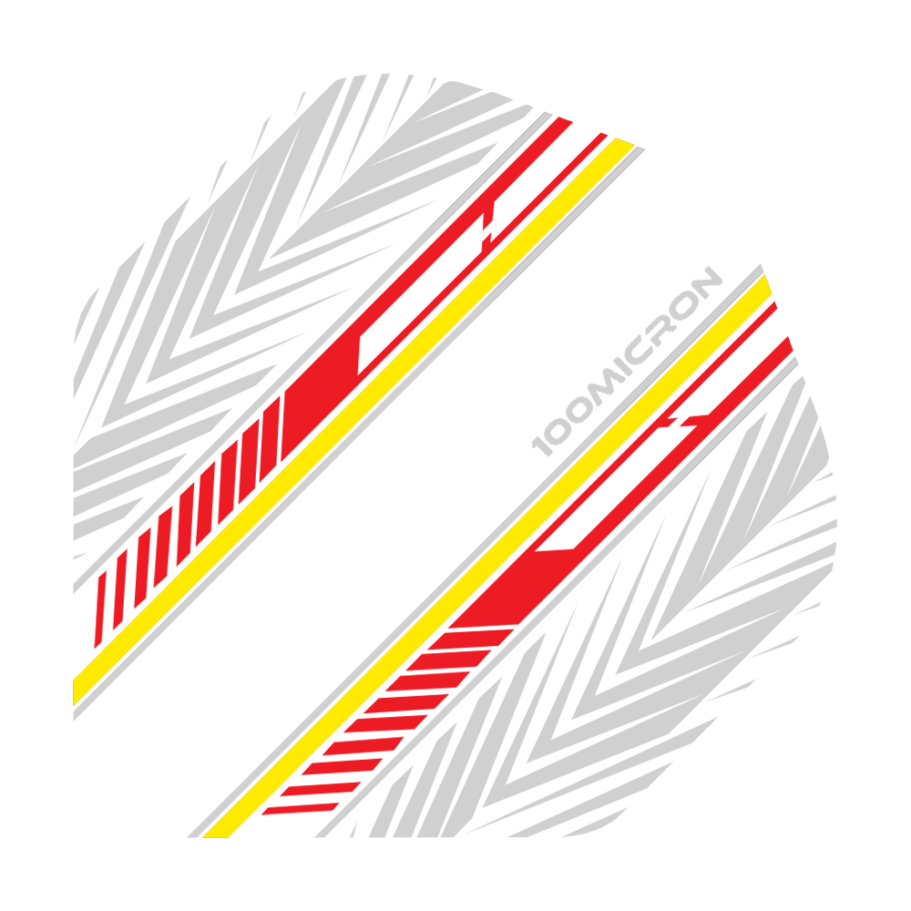 Pentathlon White Red Yellow No2 Standard Flights