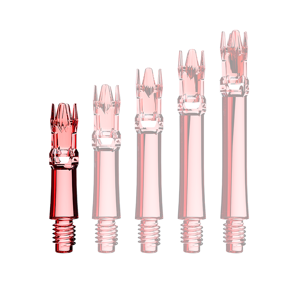 L-Style L-System Replacement Shafts - Clear Red